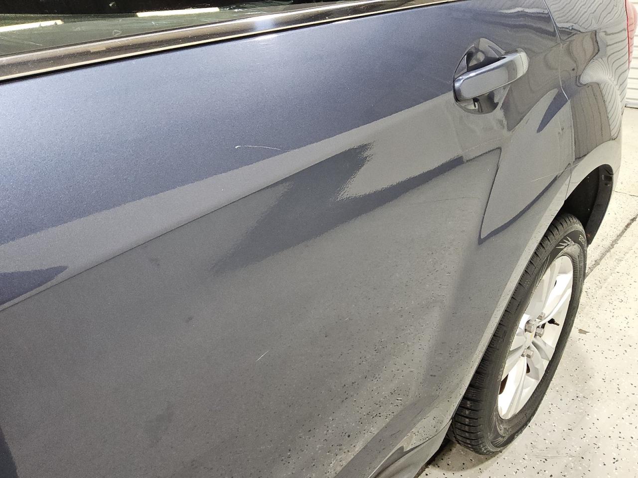 2013 Chevrolet Equinox Ls Blue vin: 2GNALBEKXD6359264 Damage: Left Rear Door, Light Scratch, 1 To 2 Inches