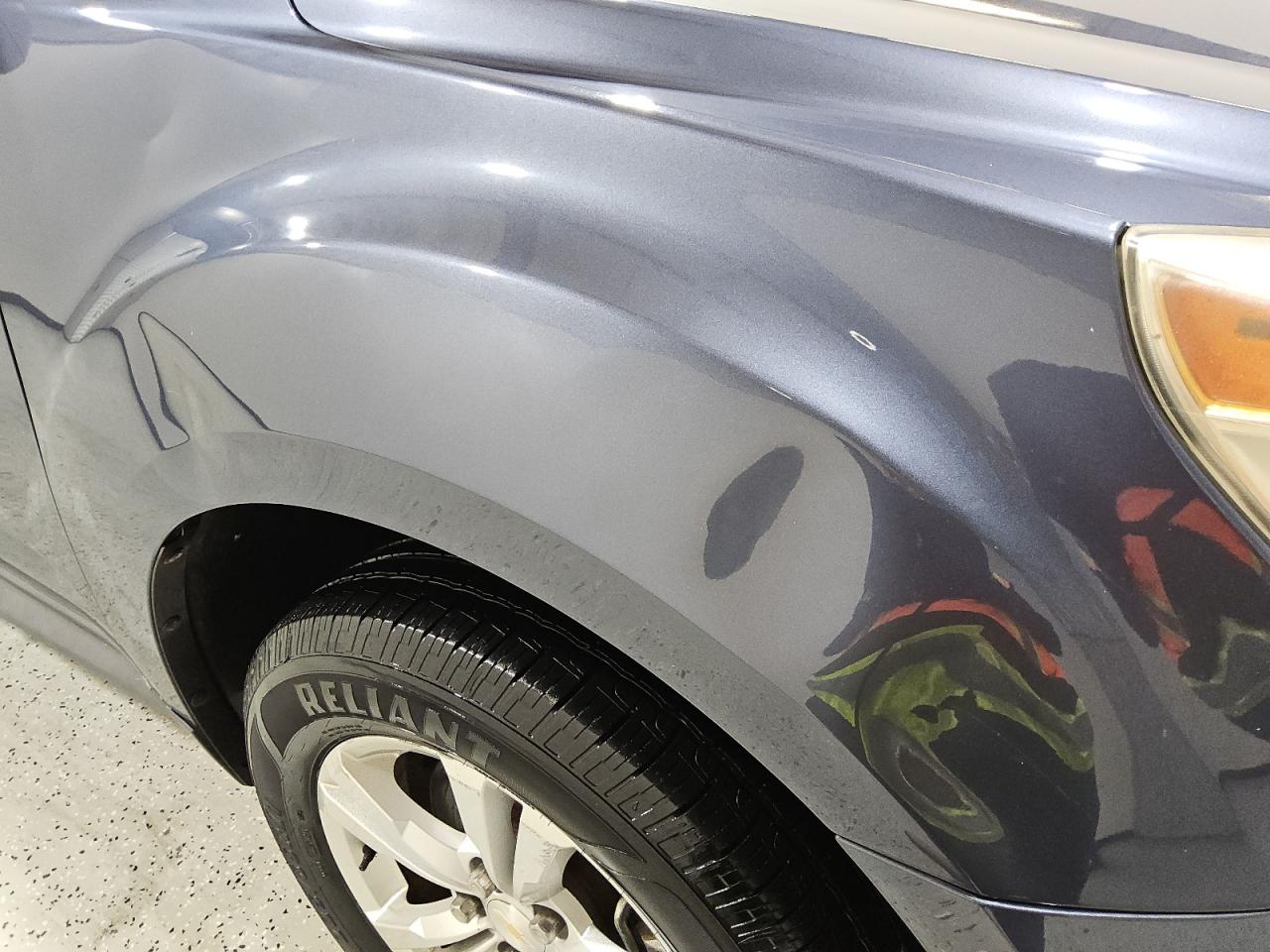 2013 Chevrolet Equinox Ls Blue vin: 2GNALBEKXD6359264 Damage: Right Front Fender, Multiple Dents/No Paint Damage, 3