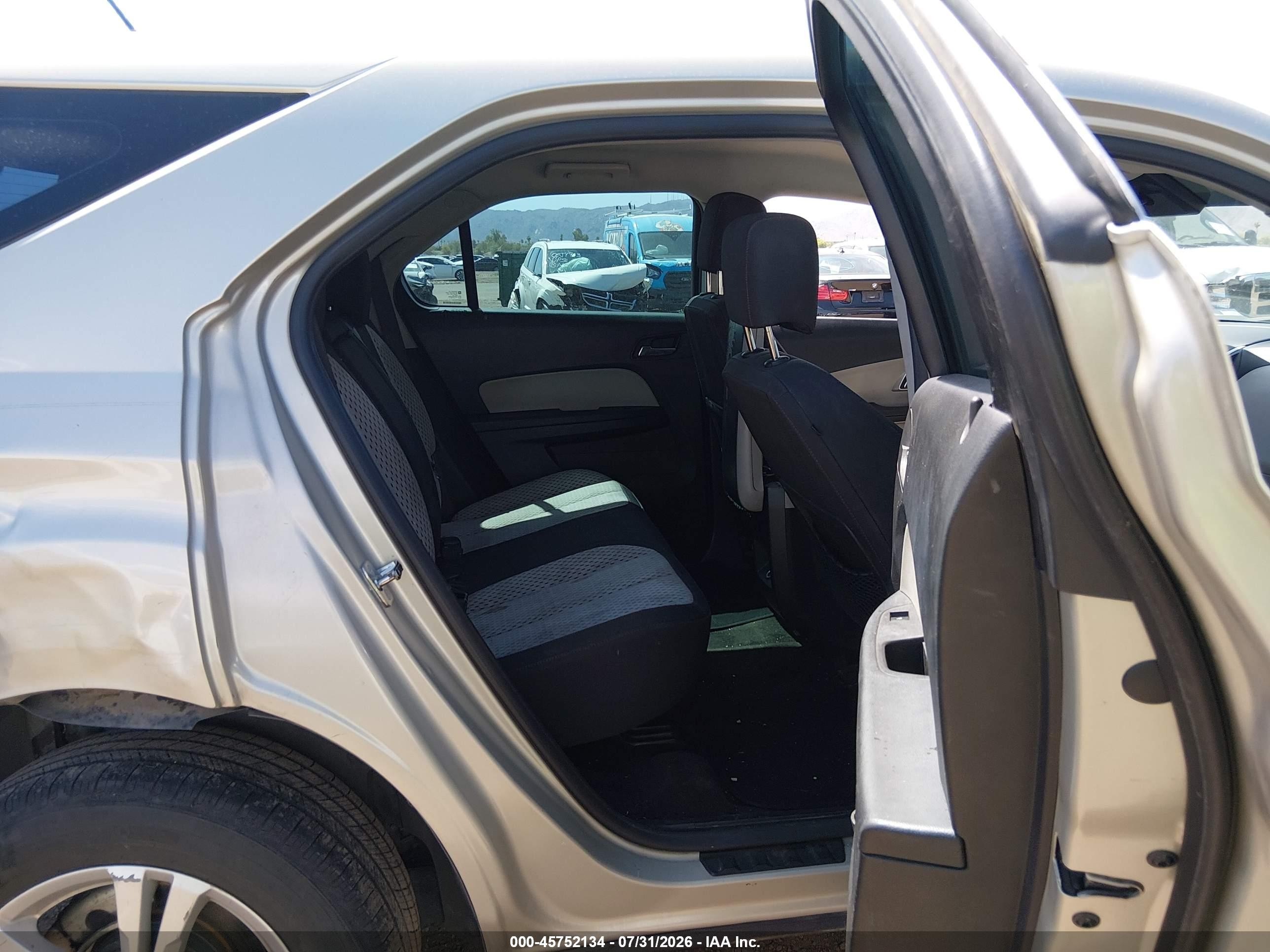 2013 Chevrolet Equinox Ls Champagne vin: 2GNALBEKXD6386870