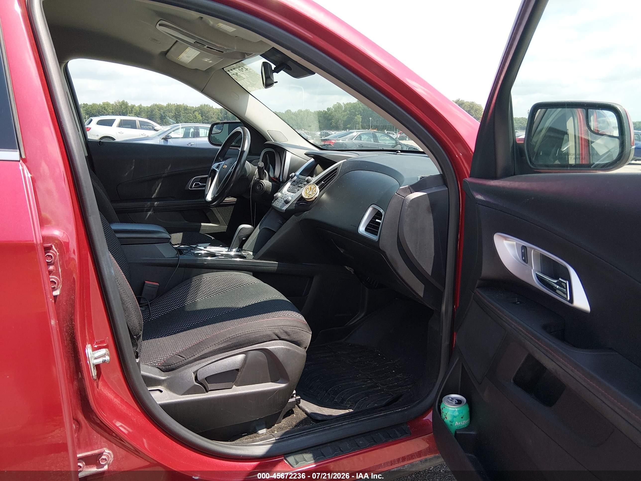 2014 Chevrolet Equinox Lt Red vin: 2GNALBEKXE1141890
