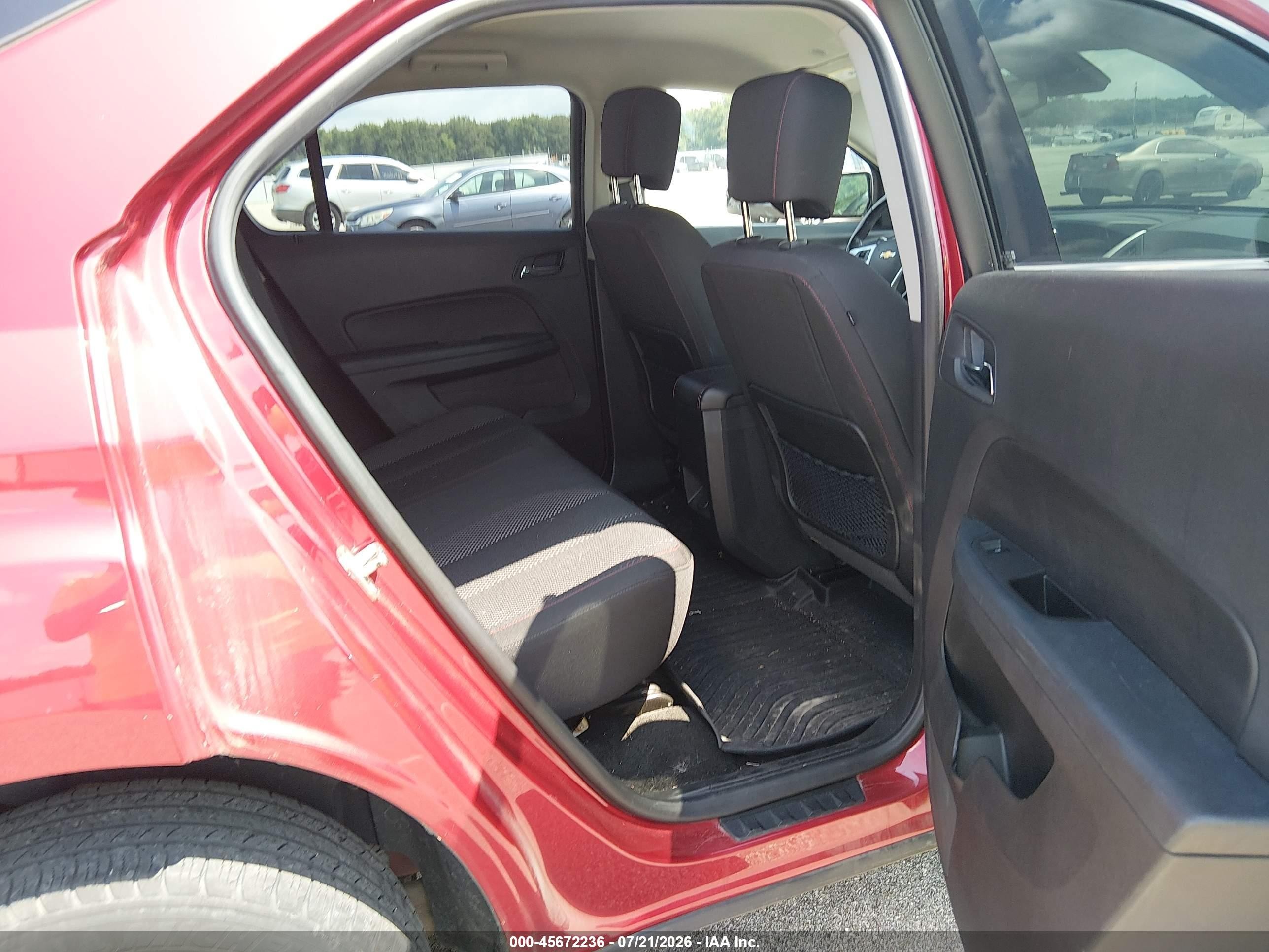 2014 Chevrolet Equinox Lt Red vin: 2GNALBEKXE1141890