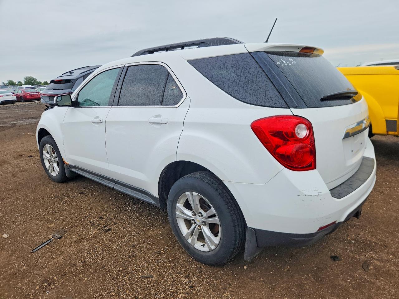 2014 Chevrolet Equinox Lt White vin: 2GNALBEKXE6142699