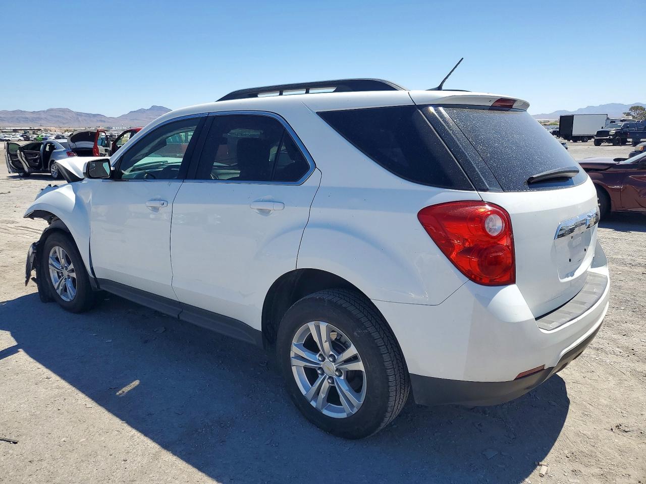 2014 Chevrolet Equinox Lt White vin: 2GNALBEKXE6198125