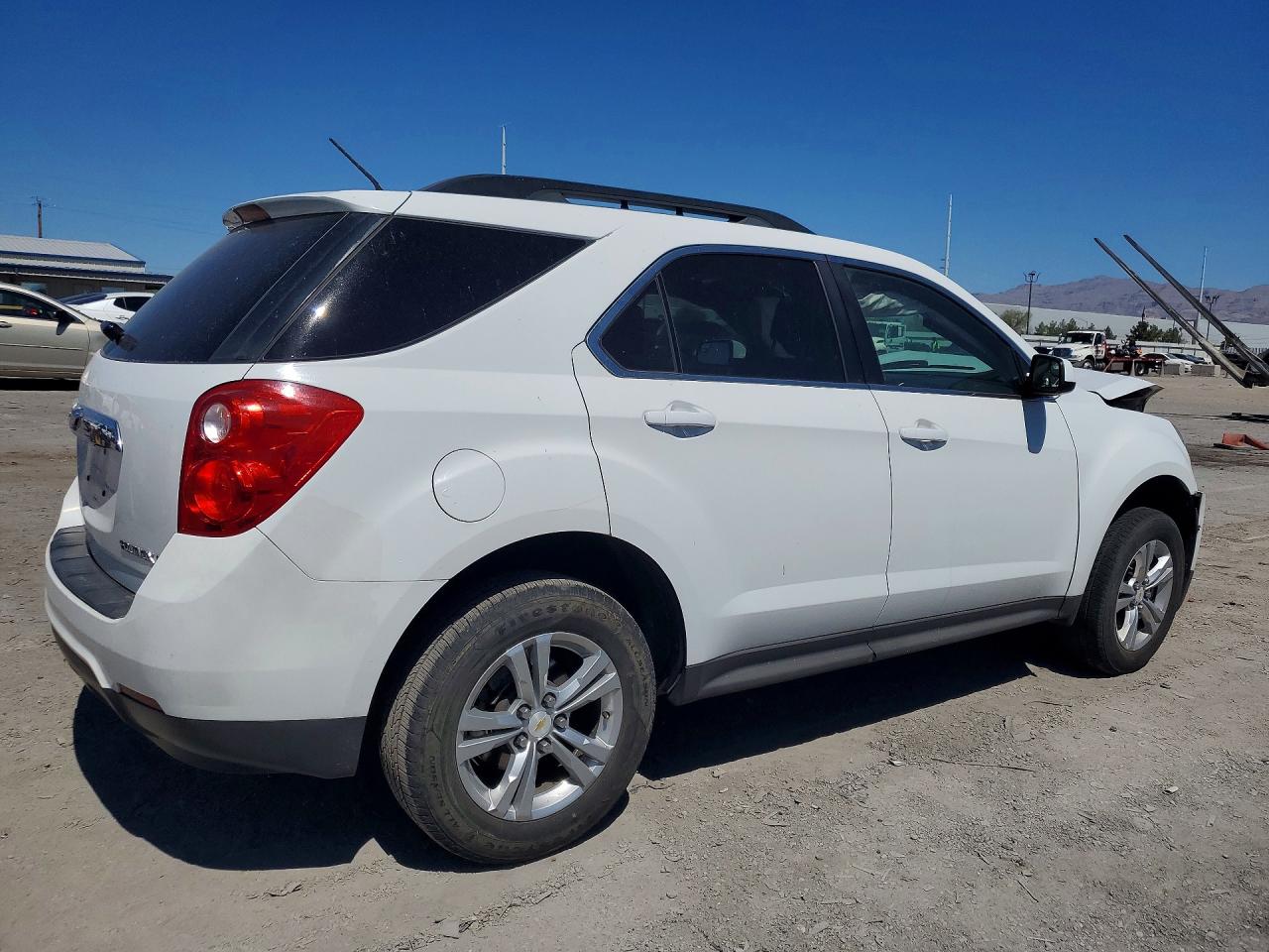 2014 Chevrolet Equinox Lt White vin: 2GNALBEKXE6198125