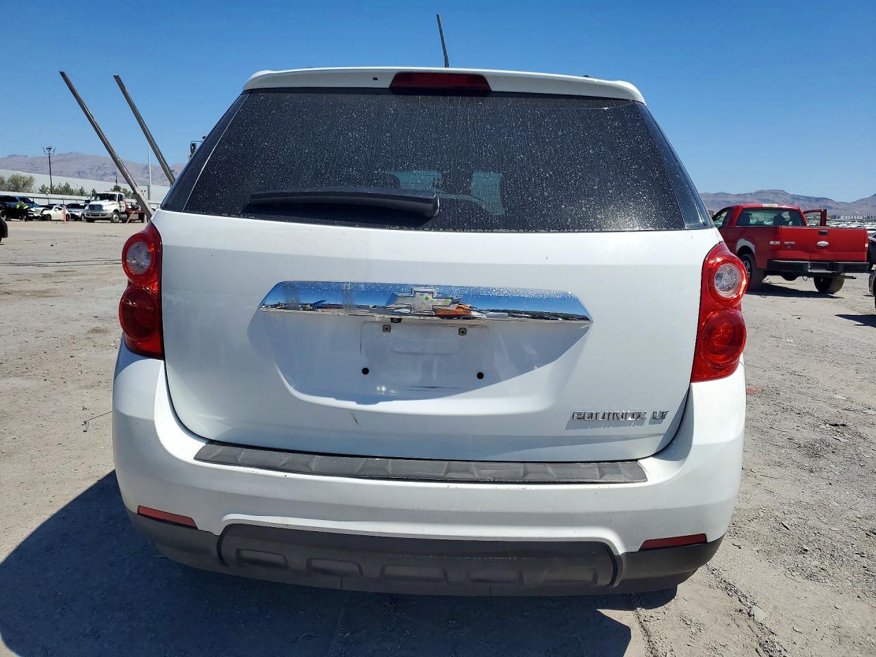 2014 Chevrolet Equinox Lt White vin: 2GNALBEKXE6198125