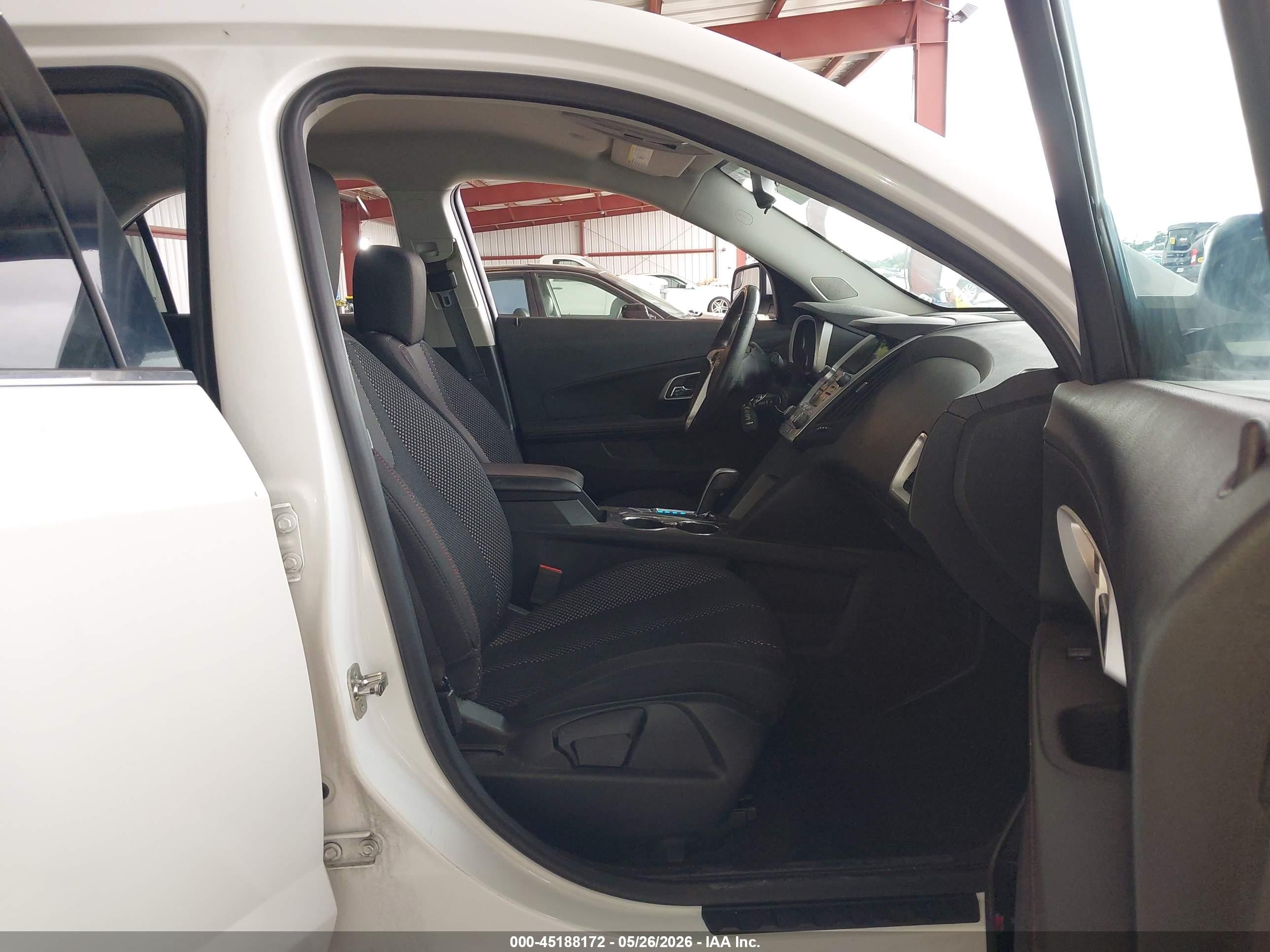 2014 Chevrolet Equinox 1lt White vin: 2GNALBEKXE6210189