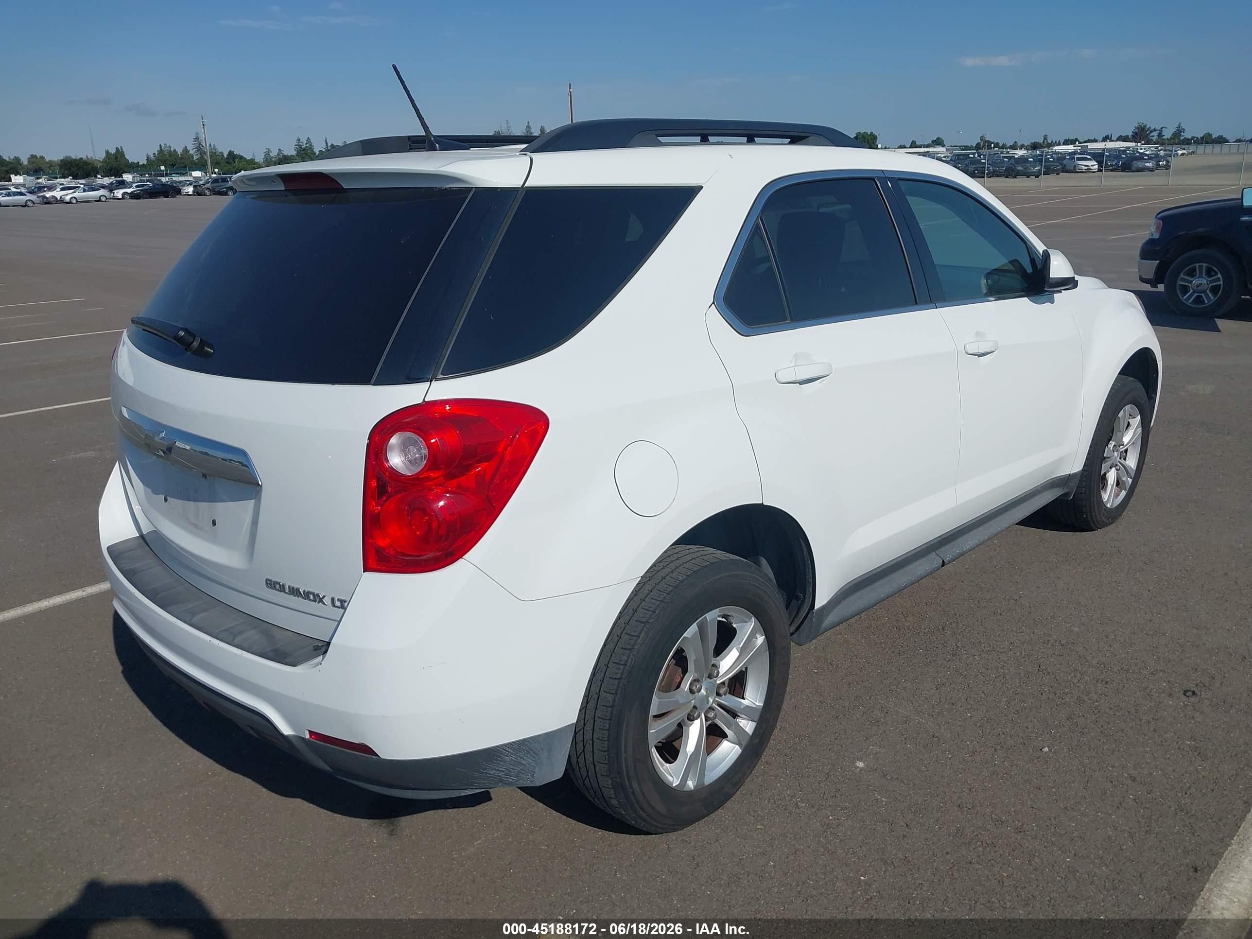 2014 Chevrolet Equinox 1lt White vin: 2GNALBEKXE6210189