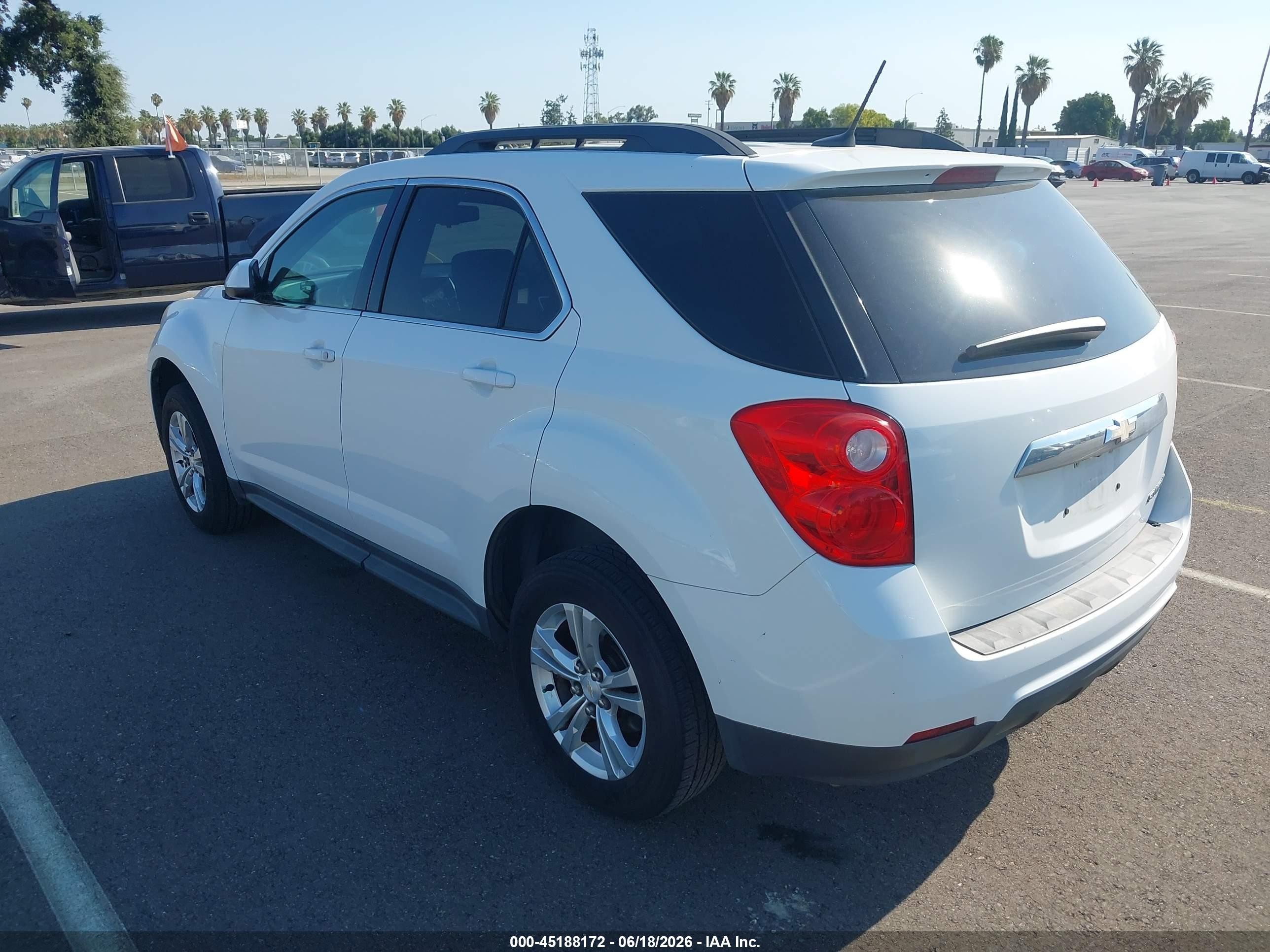 2014 Chevrolet Equinox 1lt White vin: 2GNALBEKXE6210189