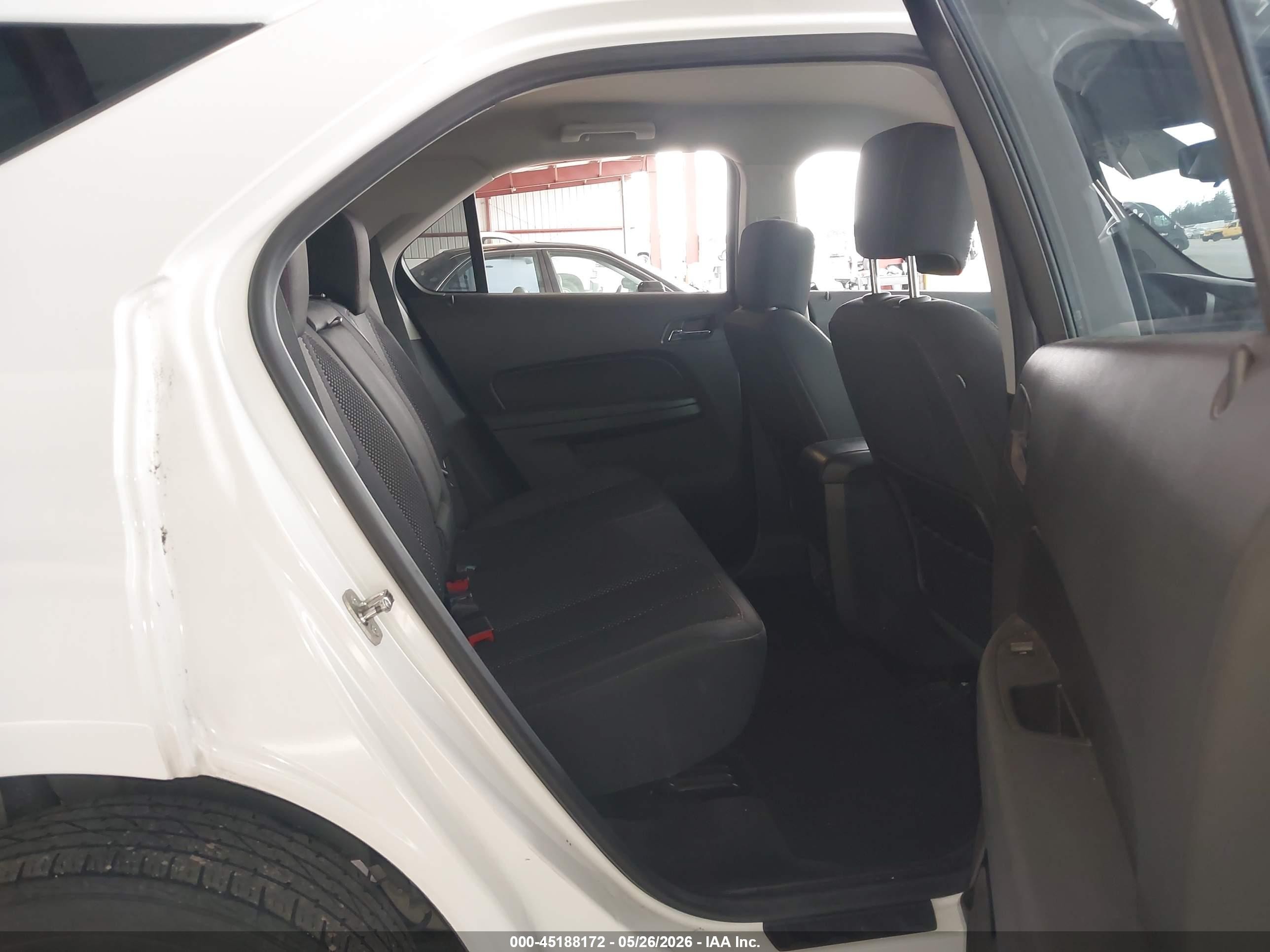 2014 Chevrolet Equinox 1lt White vin: 2GNALBEKXE6210189
