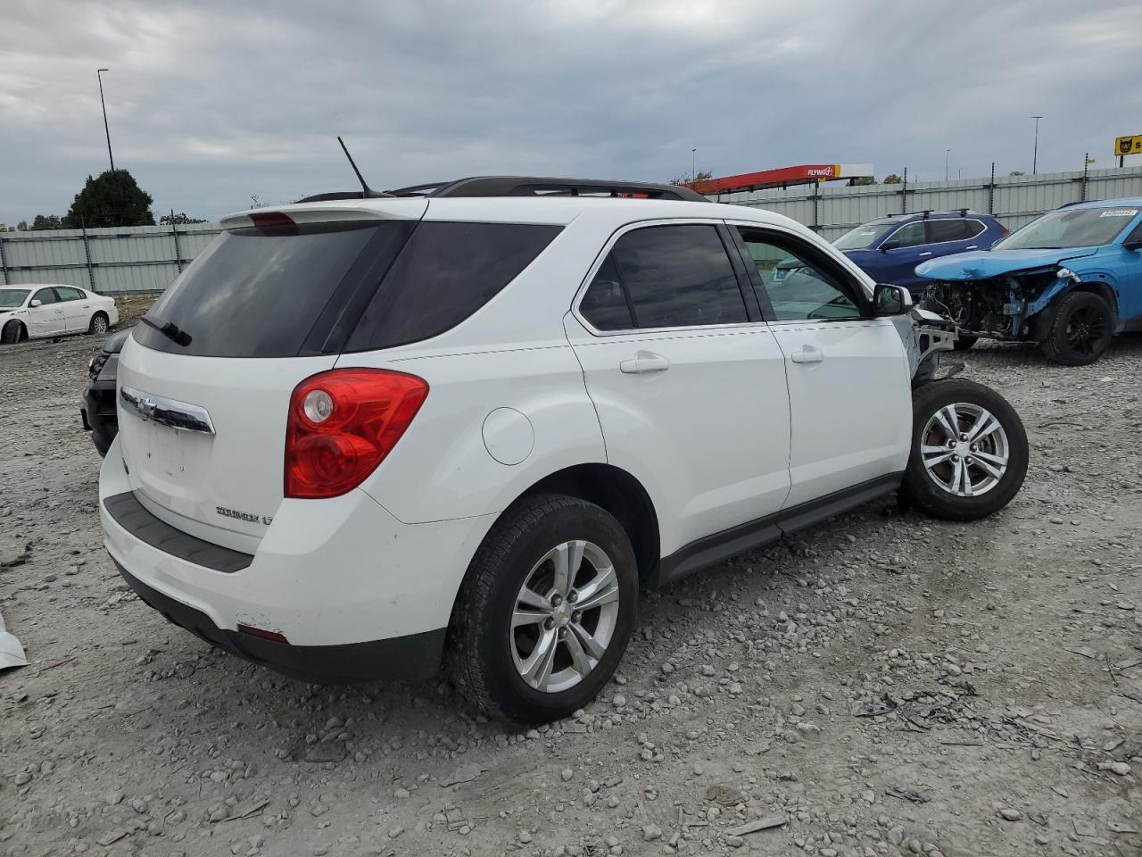 2014 Chevrolet Equinox Lt Белый vin: 2GNALBEKXE6211651