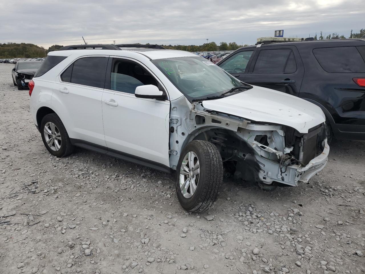 2014 Chevrolet Equinox Lt Белый vin: 2GNALBEKXE6211651