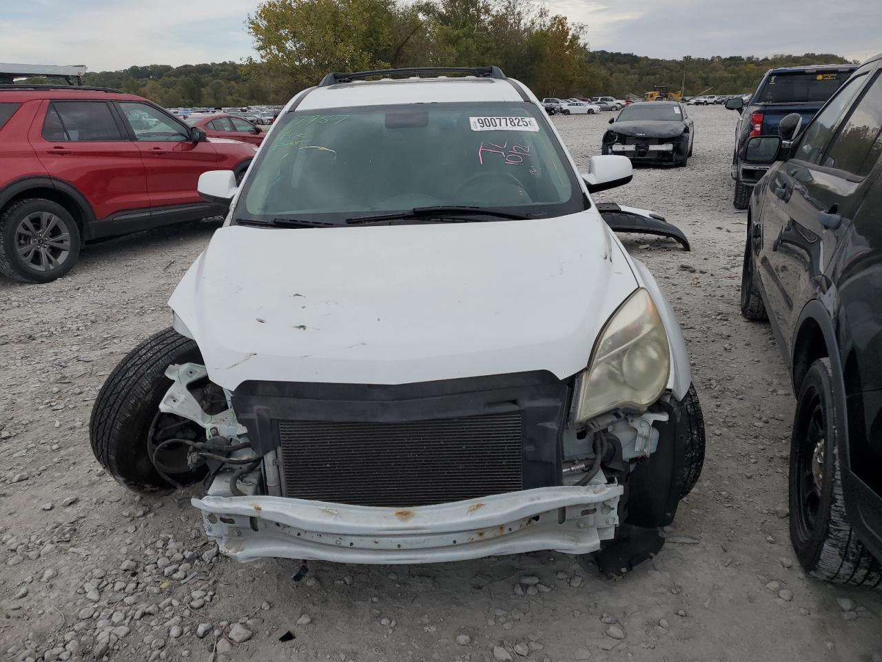 2014 Chevrolet Equinox Lt Белый vin: 2GNALBEKXE6211651