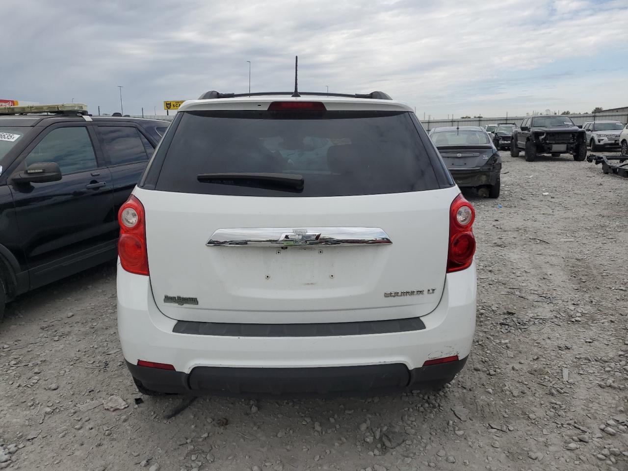 2014 Chevrolet Equinox Lt Белый vin: 2GNALBEKXE6211651