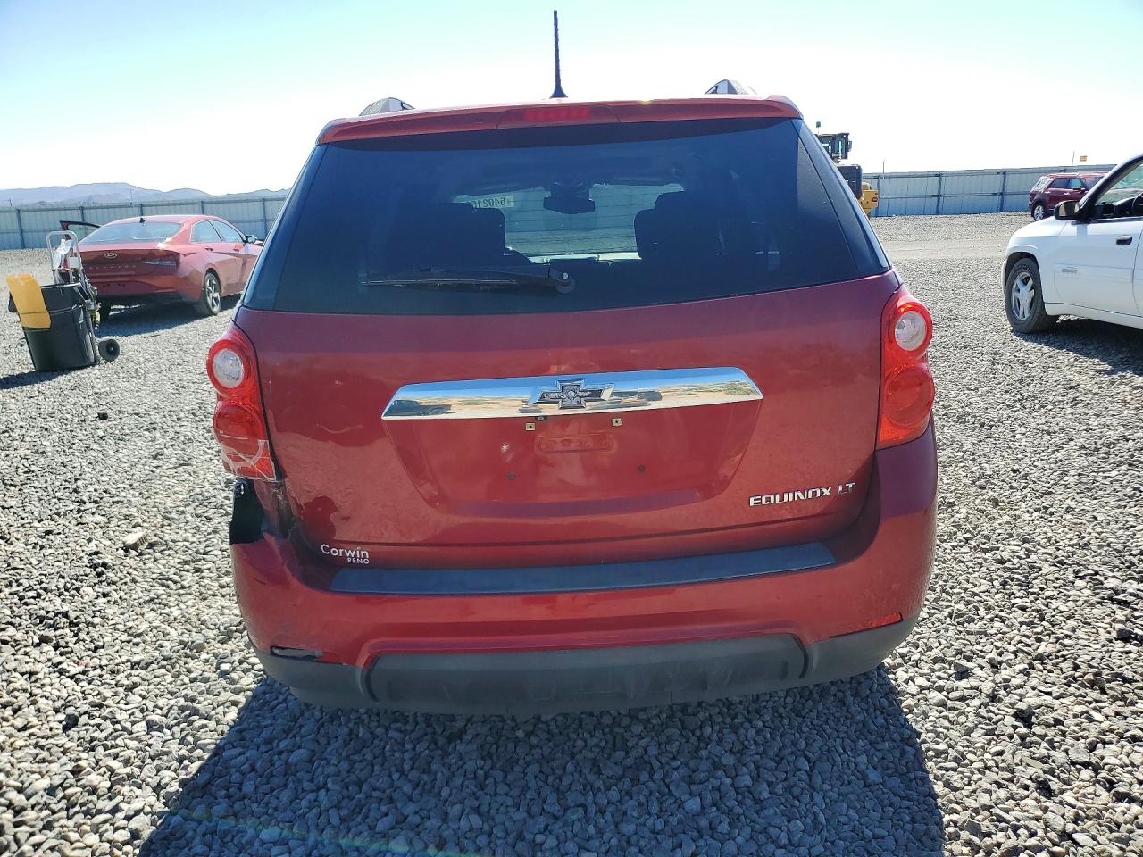 2014 Chevrolet Equinox Lt Red vin: 2GNALBEKXE6252233