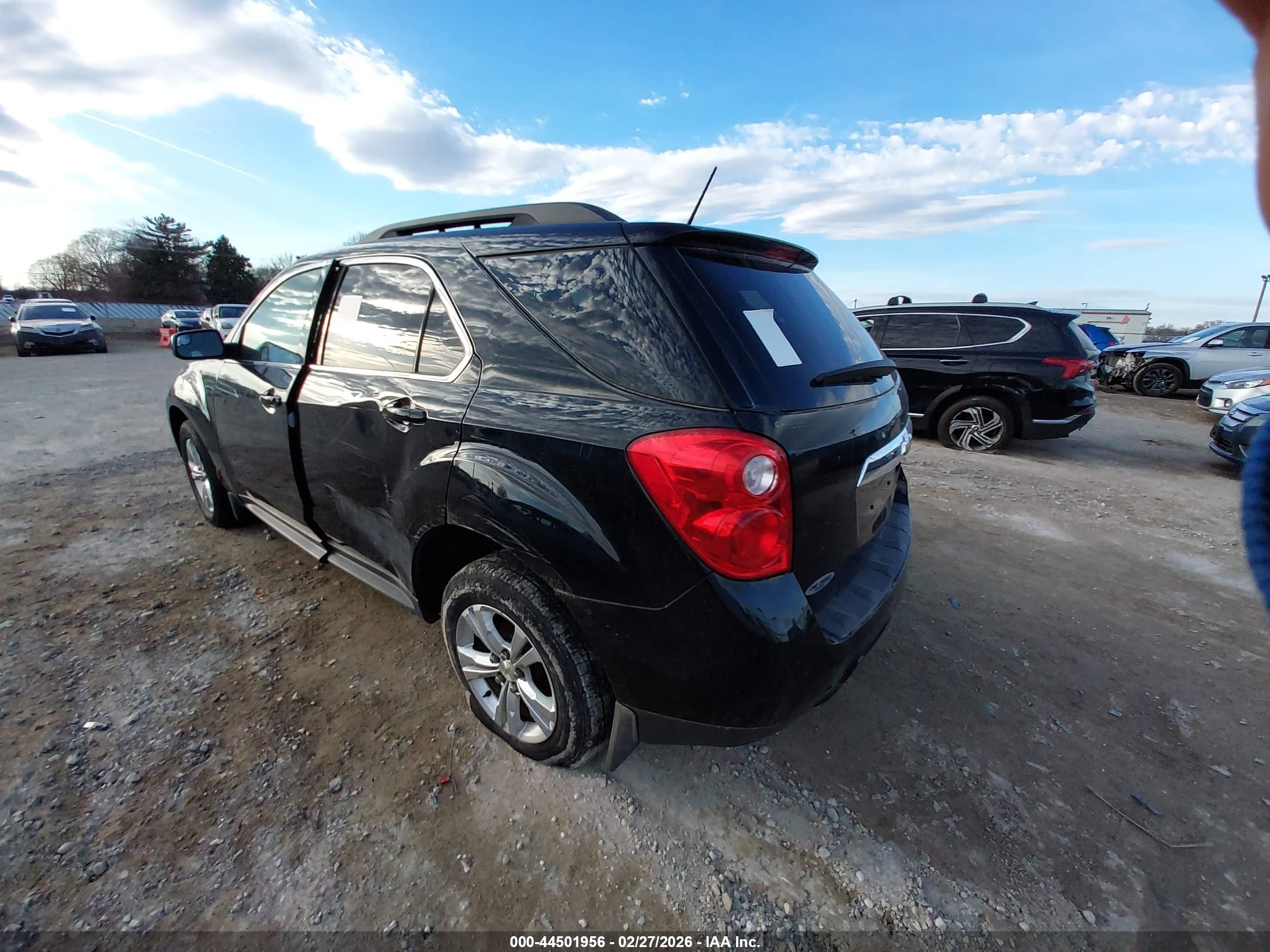 2014 Chevrolet Equinox 1lt Black vin: 2GNALBEKXE6257920