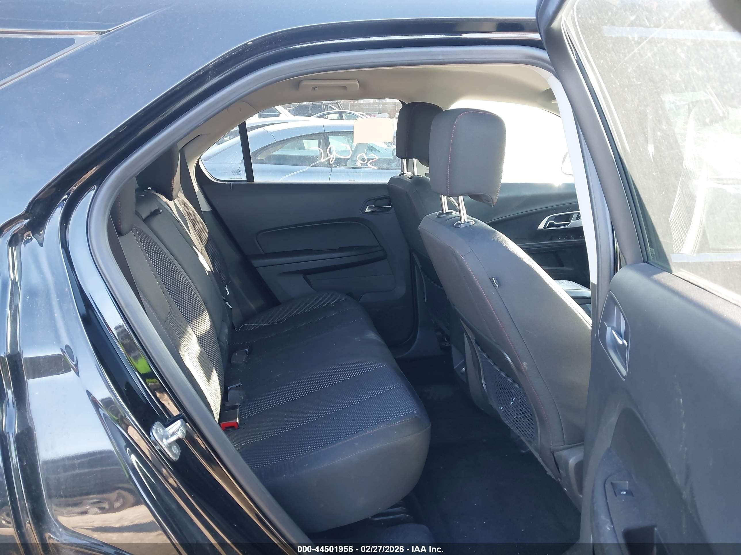 2014 Chevrolet Equinox 1lt Black vin: 2GNALBEKXE6257920