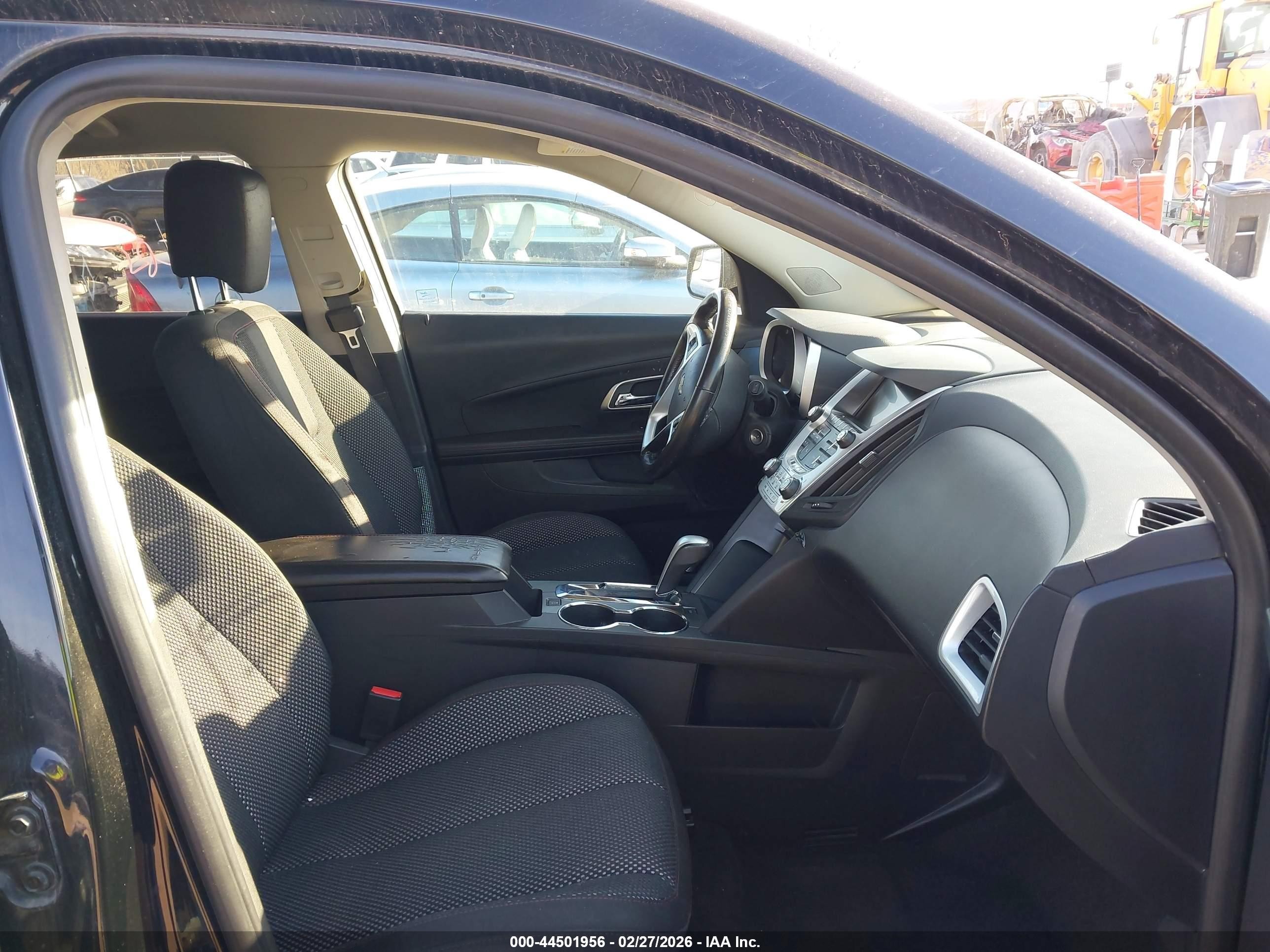 2014 Chevrolet Equinox 1lt Black vin: 2GNALBEKXE6257920