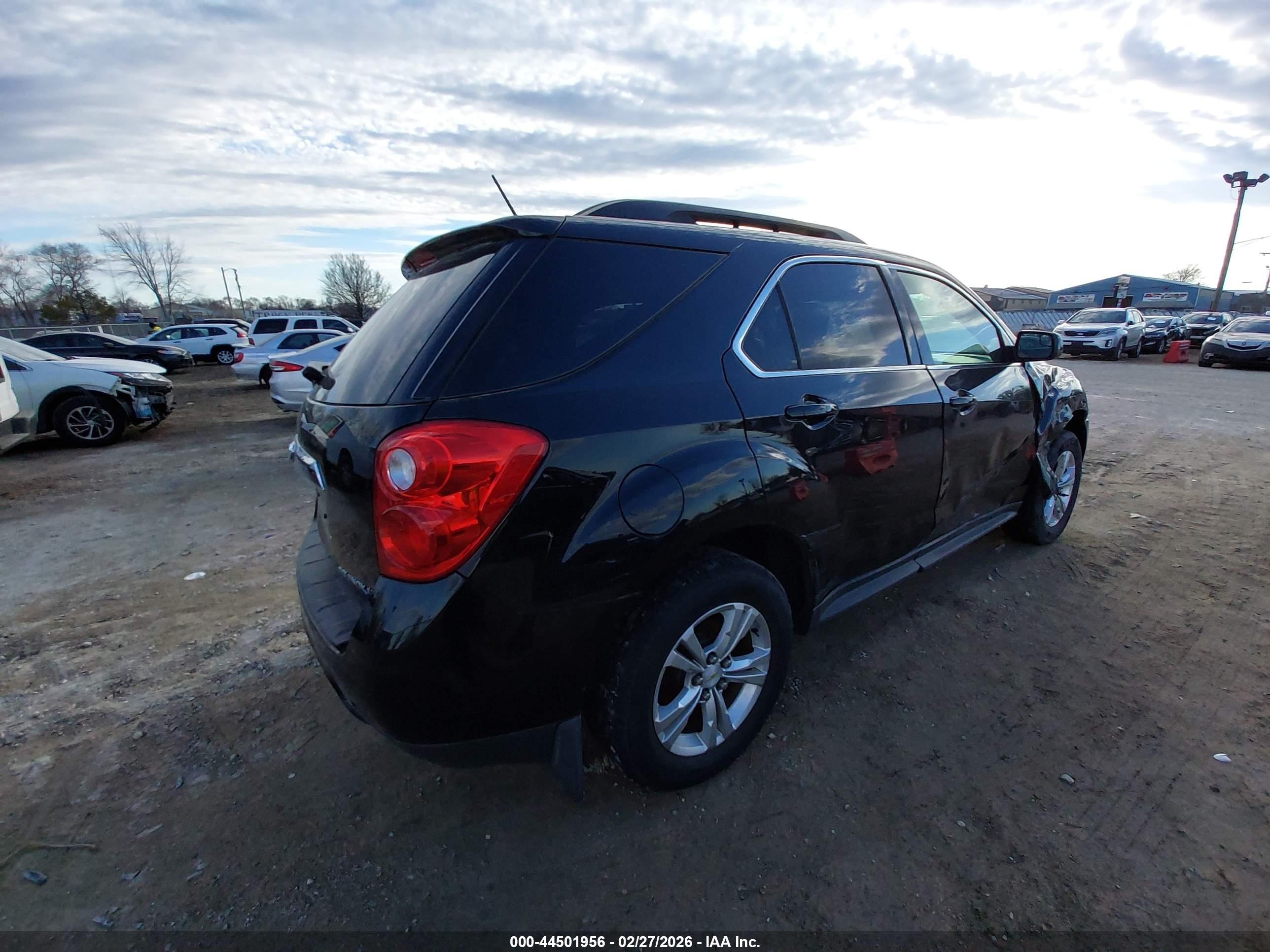 2014 Chevrolet Equinox 1lt Black vin: 2GNALBEKXE6257920