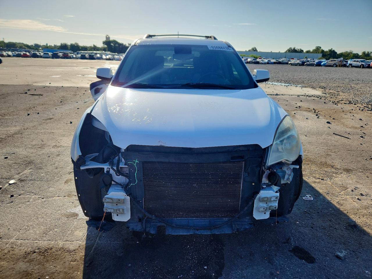 2014 Chevrolet Equinox Lt White vin: 2GNALBEKXE6279156