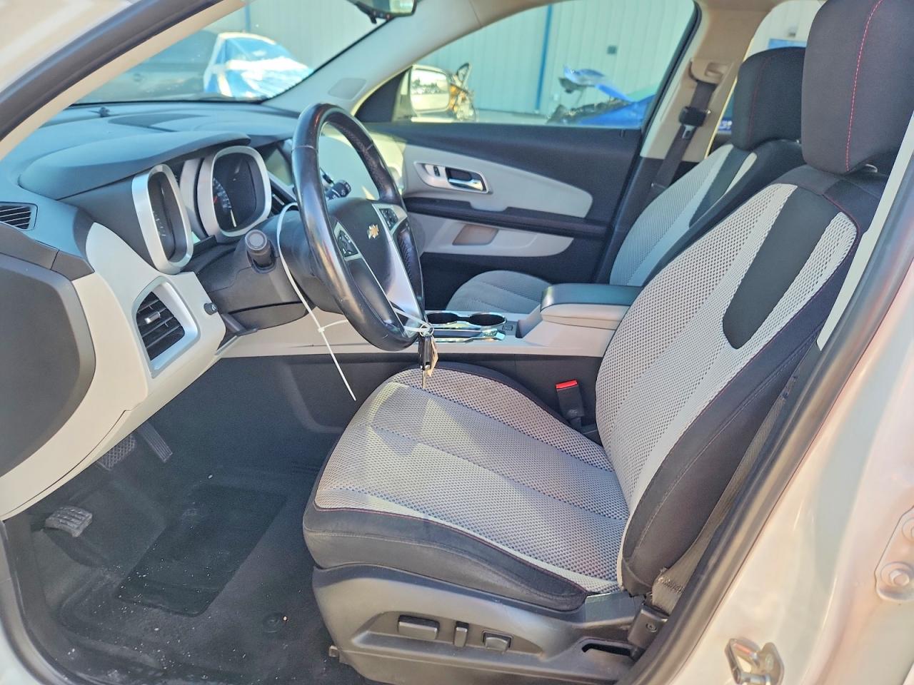 2014 Chevrolet Equinox Lt White vin: 2GNALBEKXE6279156