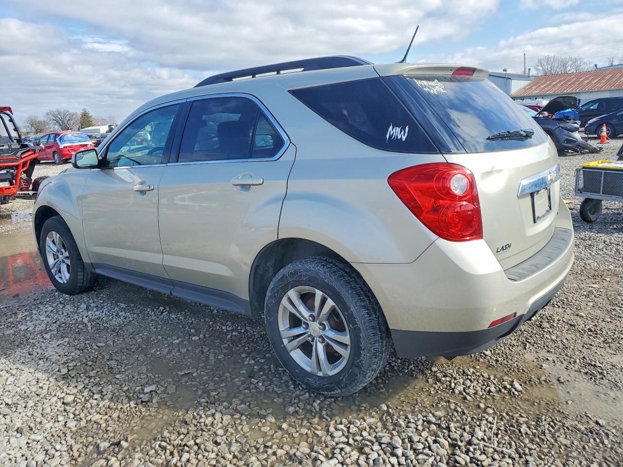 2014 Chevrolet Equinox Lt Cream vin: 2GNALBEKXE6286964