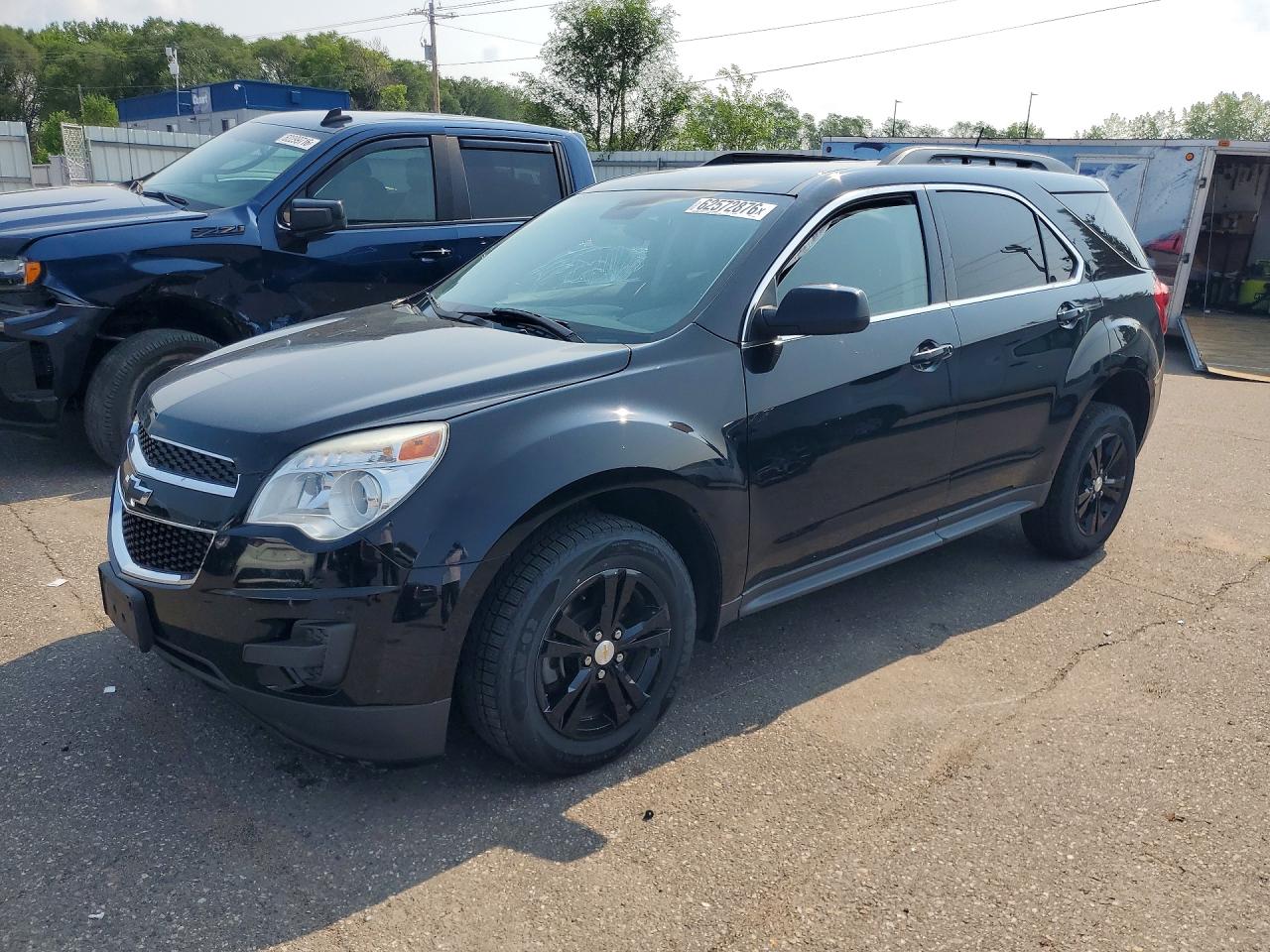 2015 Chevrolet Equinox Lt Black vin: 2GNALBEKXF1131586