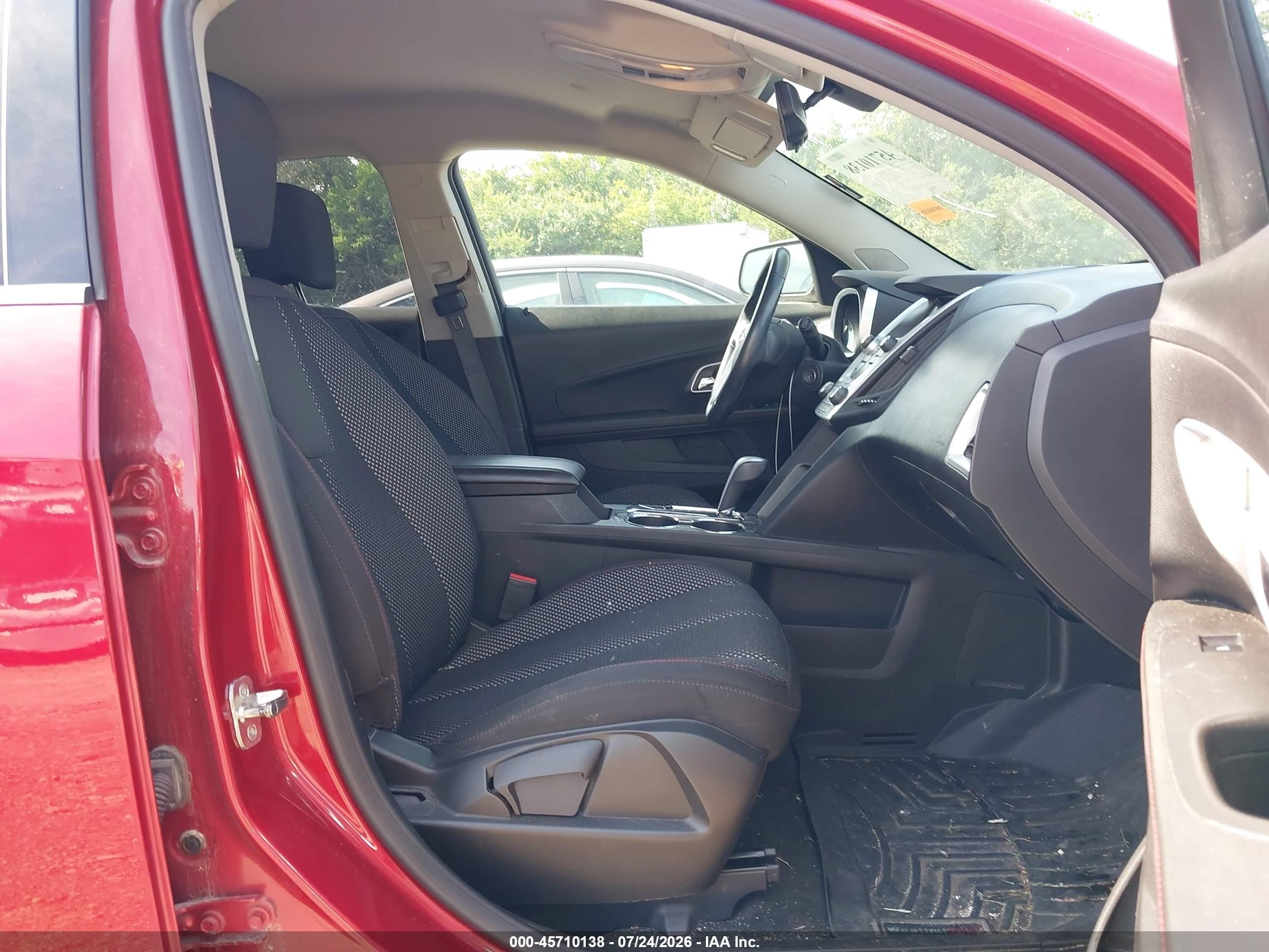 2015 Chevrolet Equinox 1lt Red vin: 2GNALBEKXF1140532