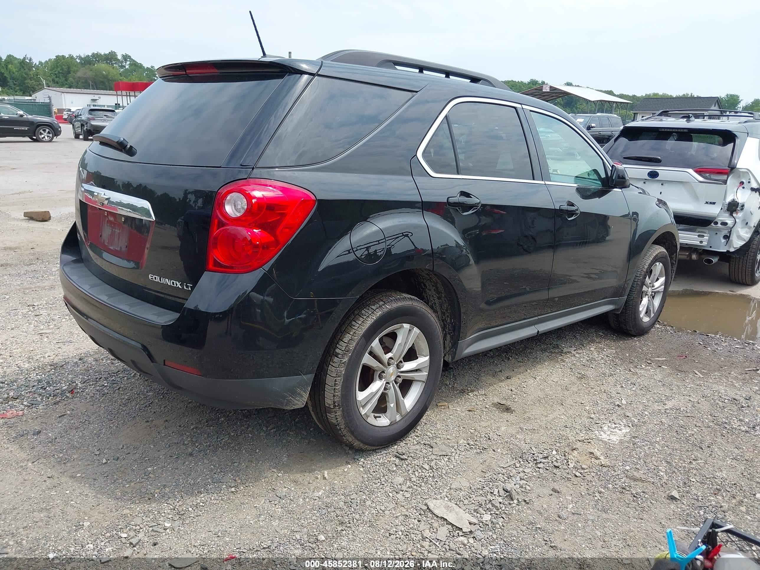 2015 Chevrolet Equinox Lt Black vin: 2GNALBEKXF1155130
