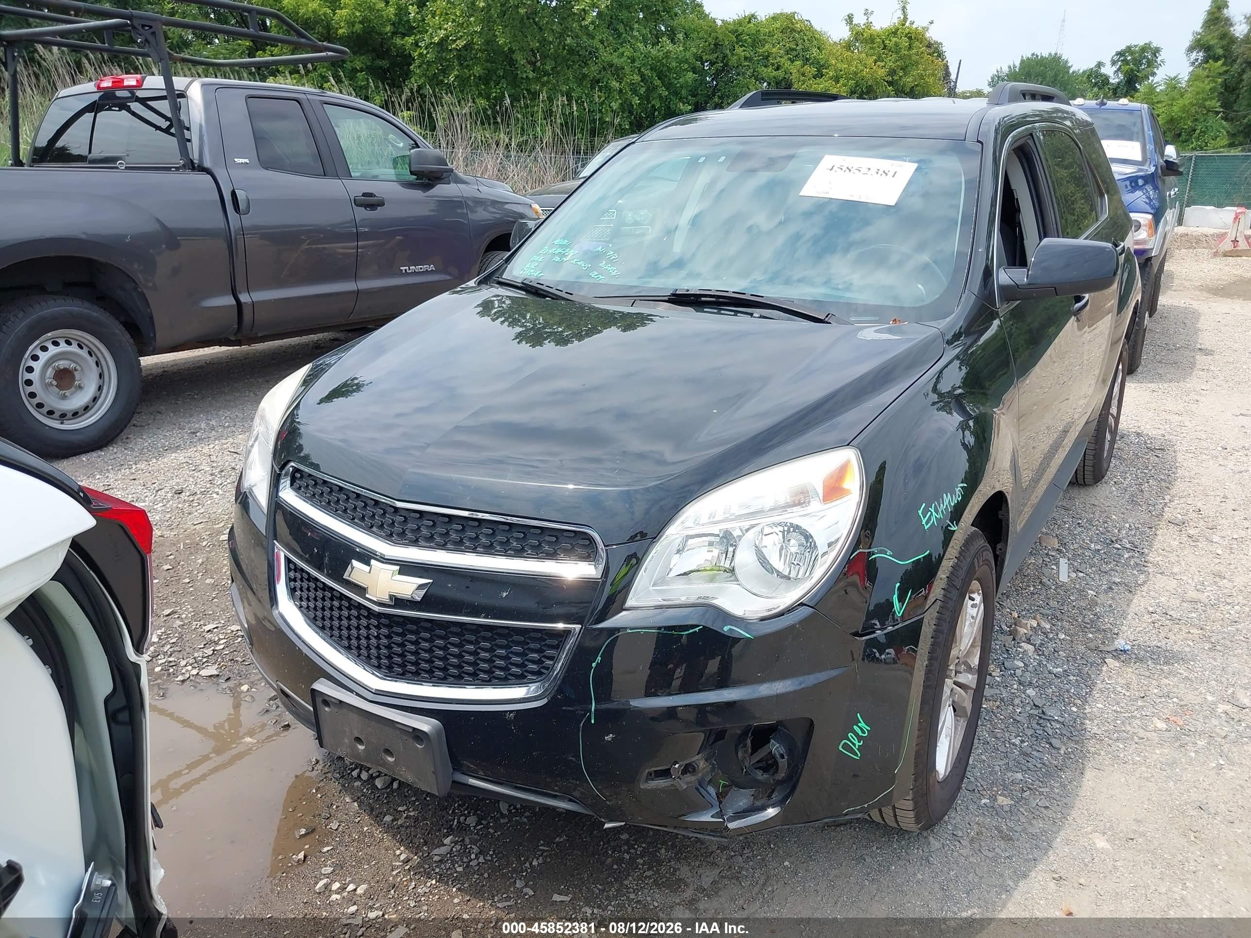 2015 Chevrolet Equinox Lt Black vin: 2GNALBEKXF1155130