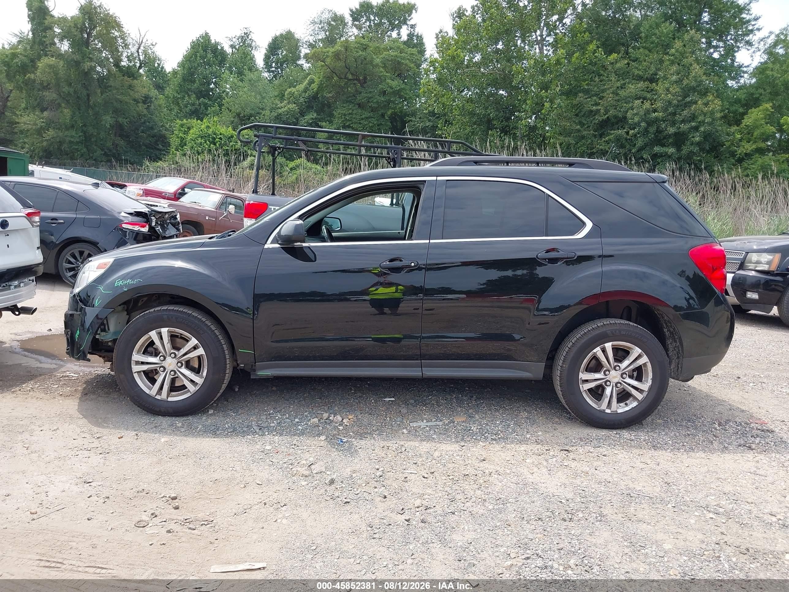 2015 Chevrolet Equinox Lt Black vin: 2GNALBEKXF1155130