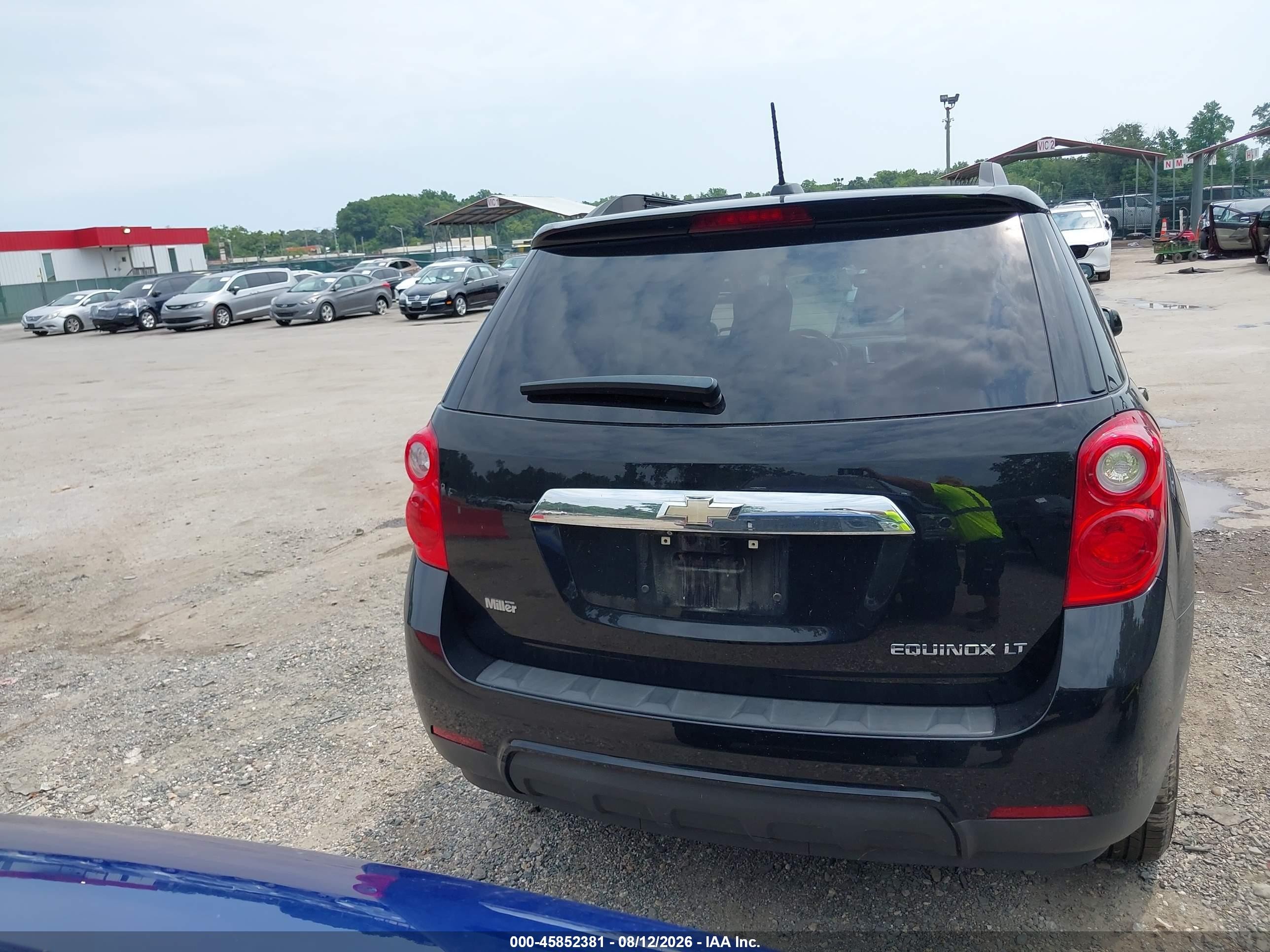 2015 Chevrolet Equinox Lt Black vin: 2GNALBEKXF1155130