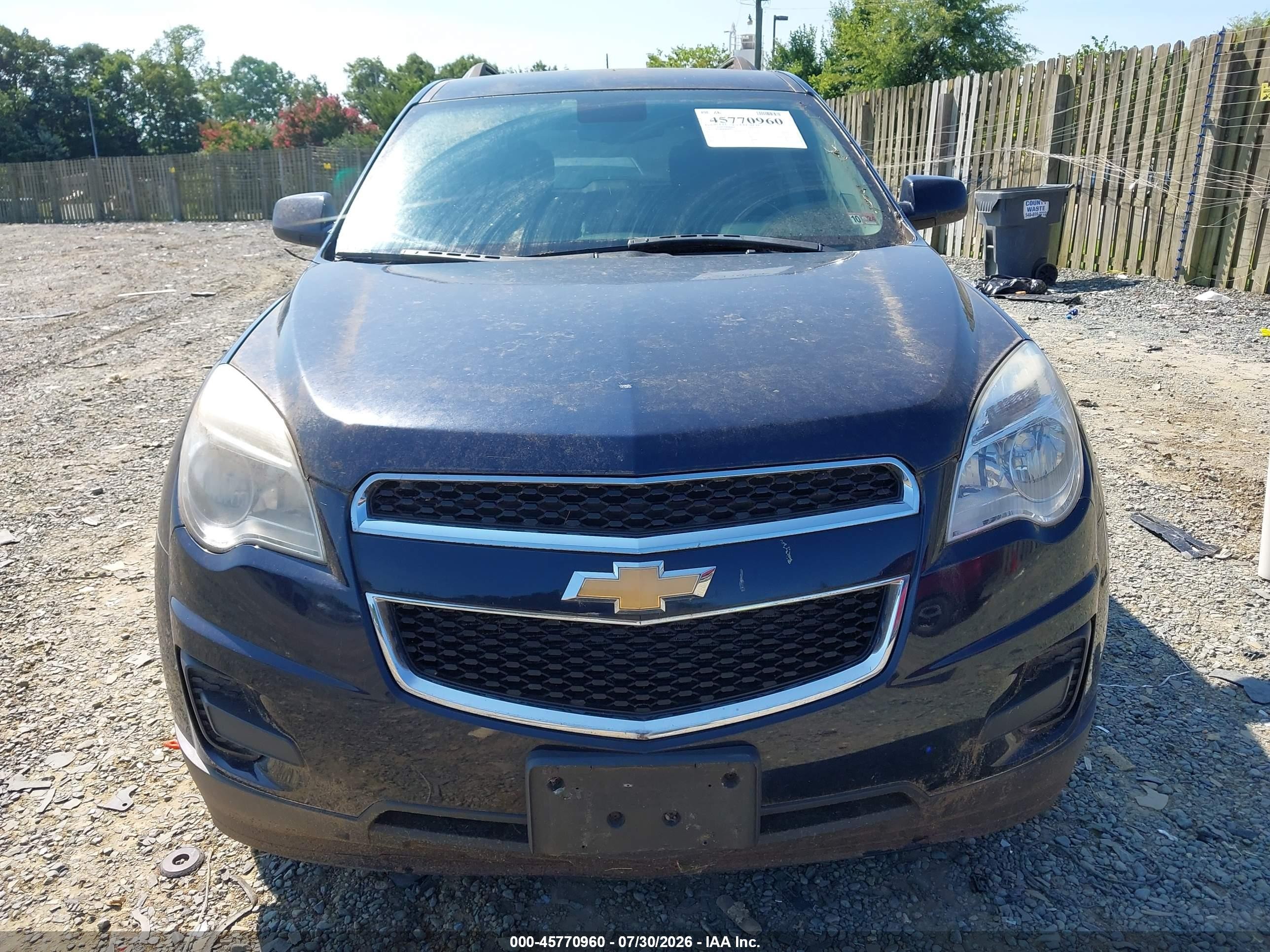 2015 Chevrolet Equinox Lt Синий vin: 2GNALBEKXF1173062