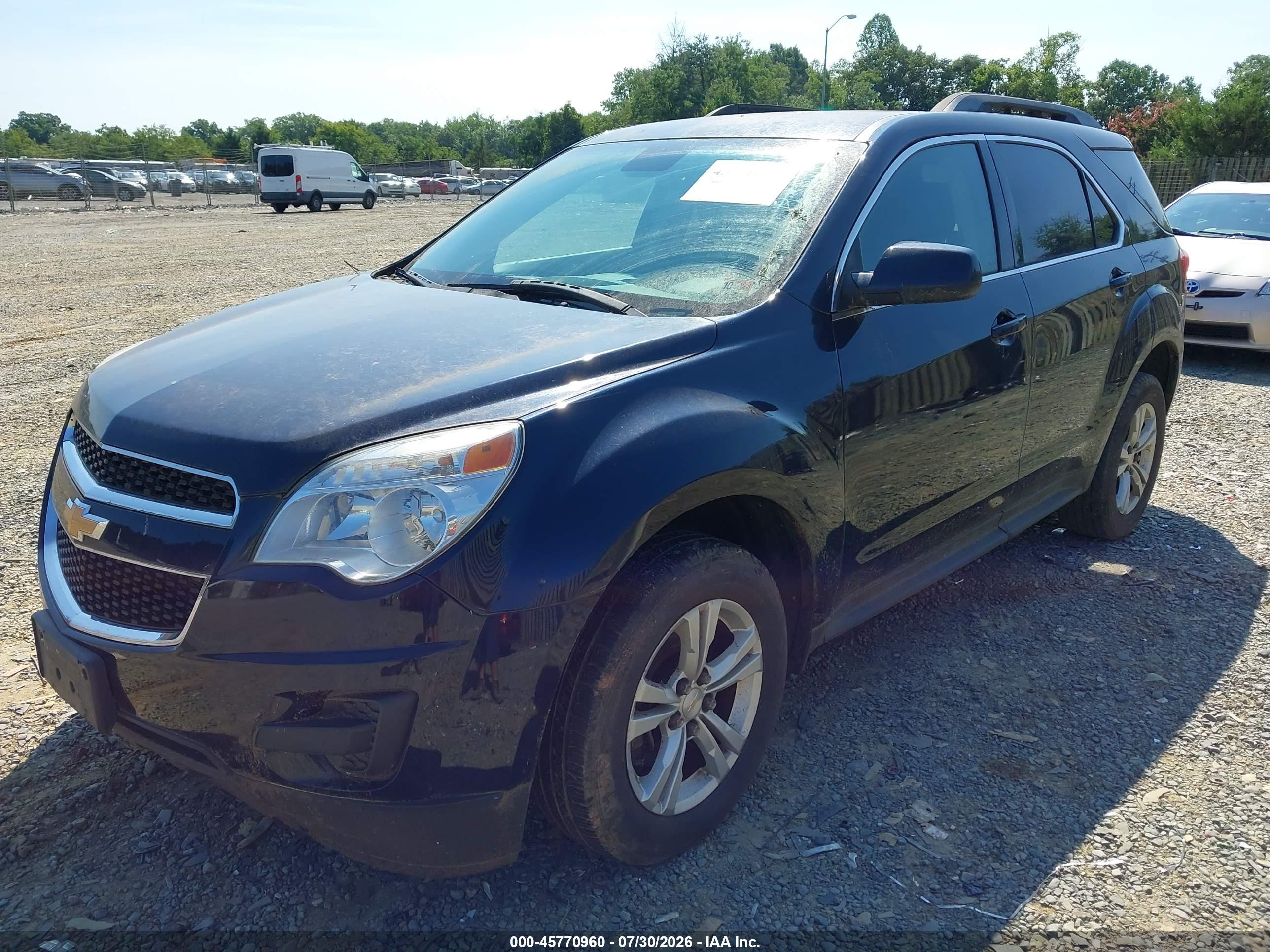 2015 Chevrolet Equinox Lt Синий vin: 2GNALBEKXF1173062