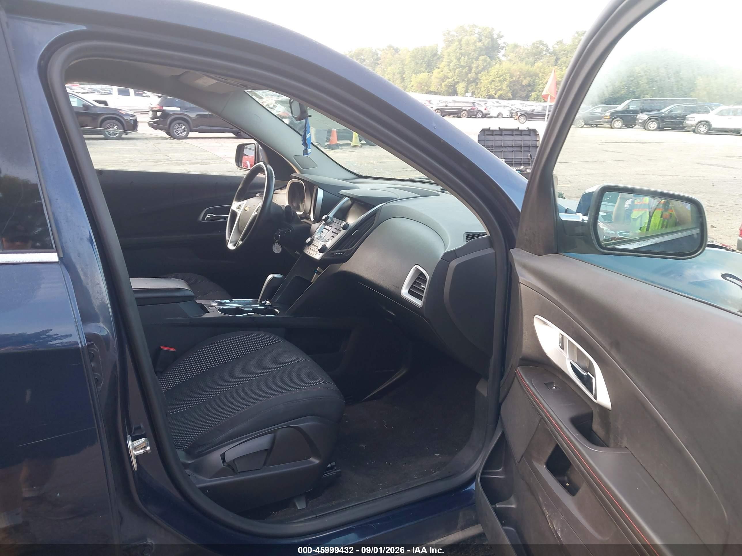 2015 Chevrolet Equinox 1lt Blue vin: 2GNALBEKXF1178889