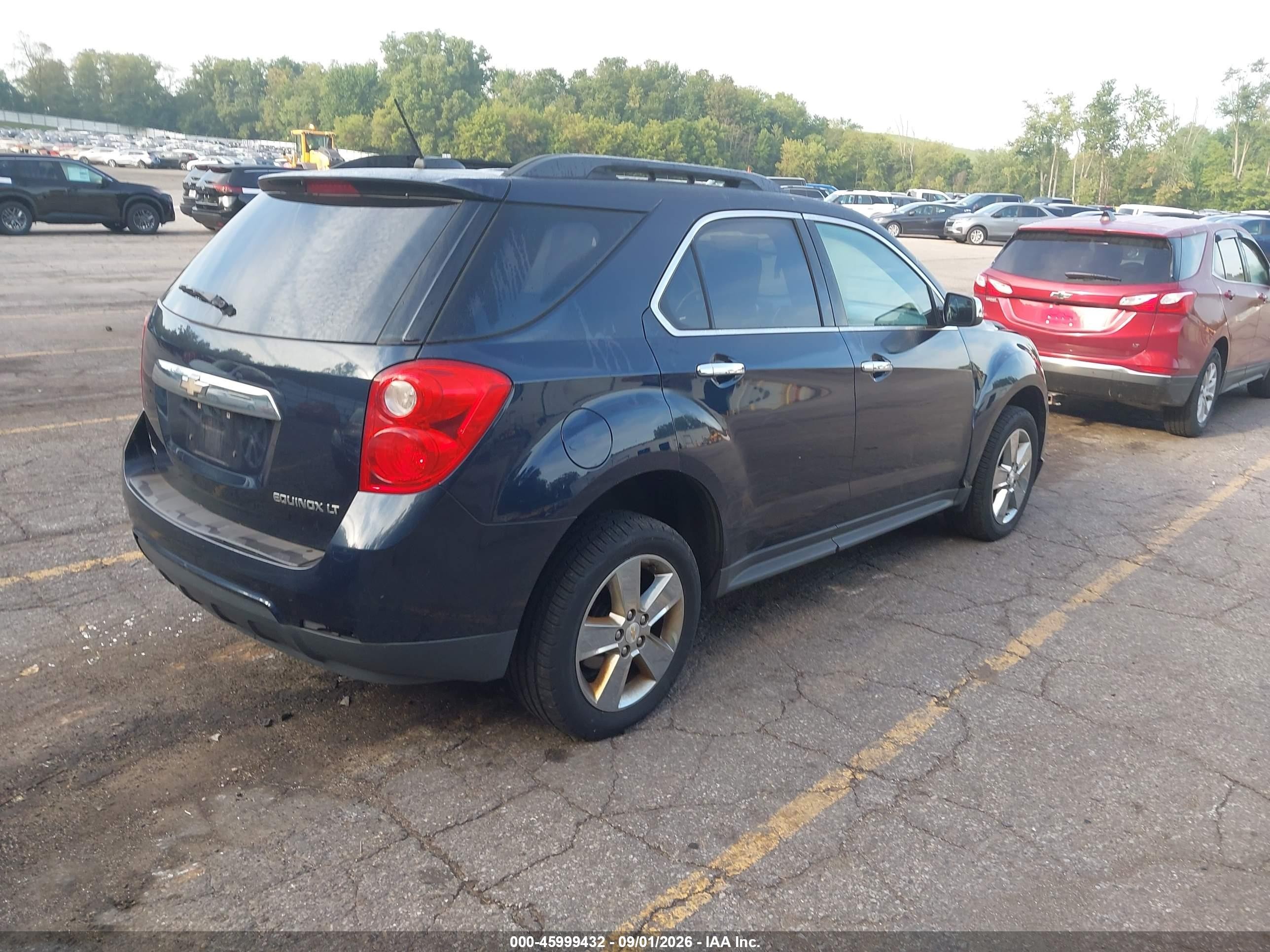 2015 Chevrolet Equinox 1lt Blue vin: 2GNALBEKXF1178889