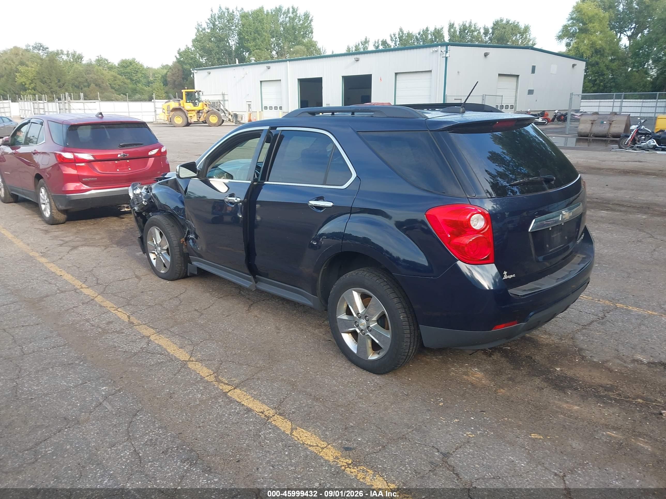 2015 Chevrolet Equinox 1lt Blue vin: 2GNALBEKXF1178889