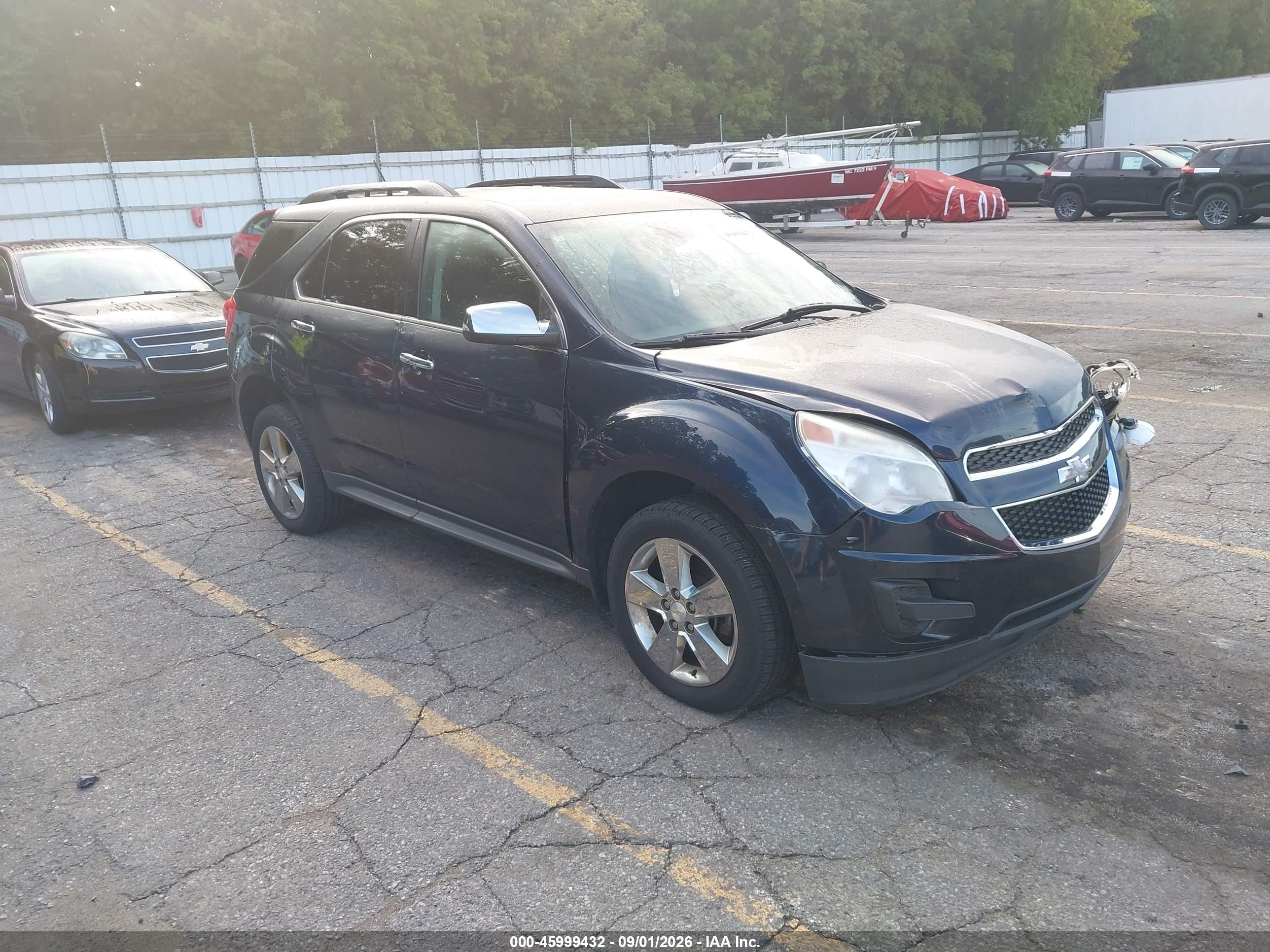 2015 Chevrolet Equinox 1lt Blue vin: 2GNALBEKXF1178889