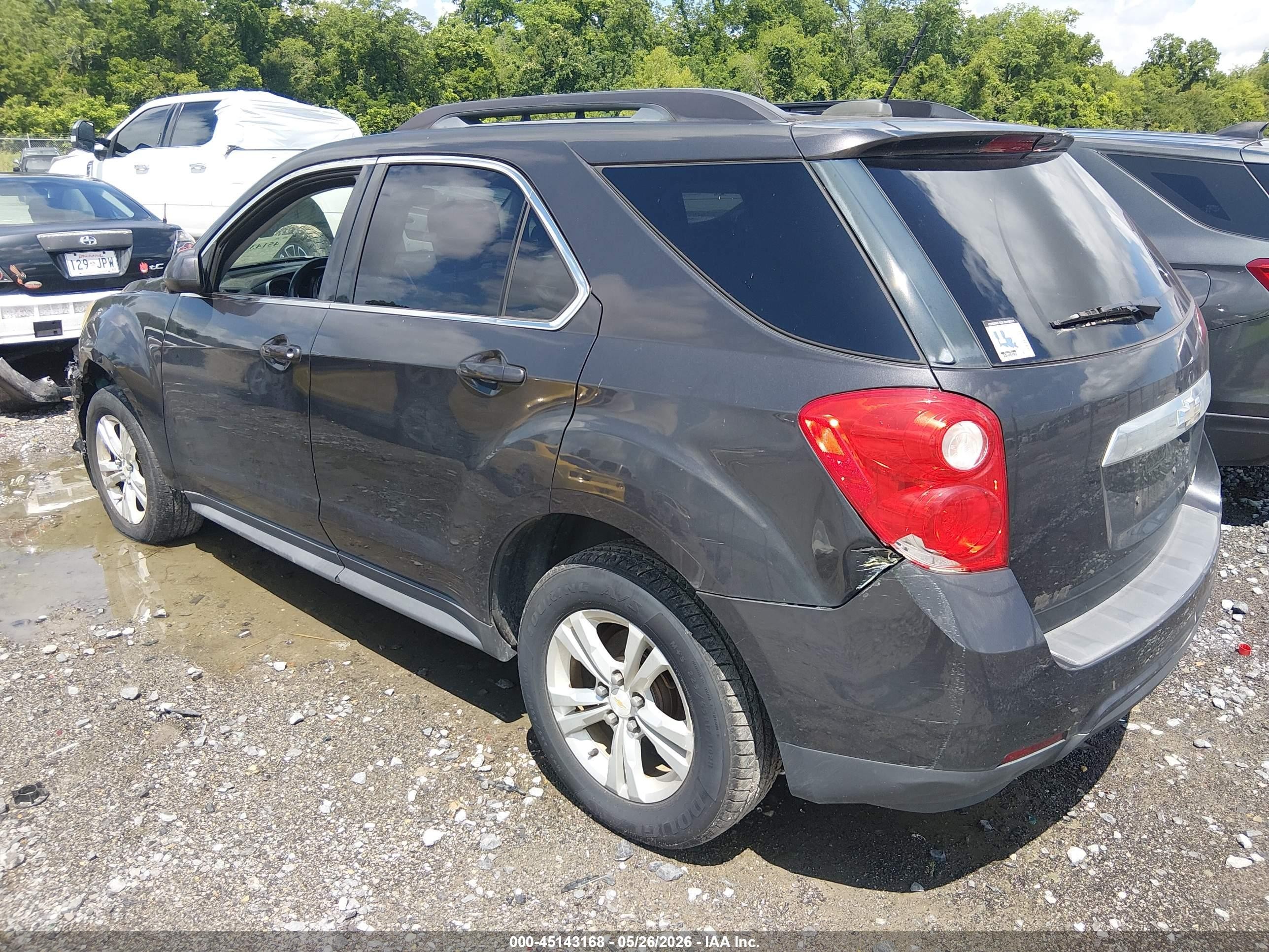 2015 Chevrolet Equinox 1lt Gray vin: 2GNALBEKXF6104696