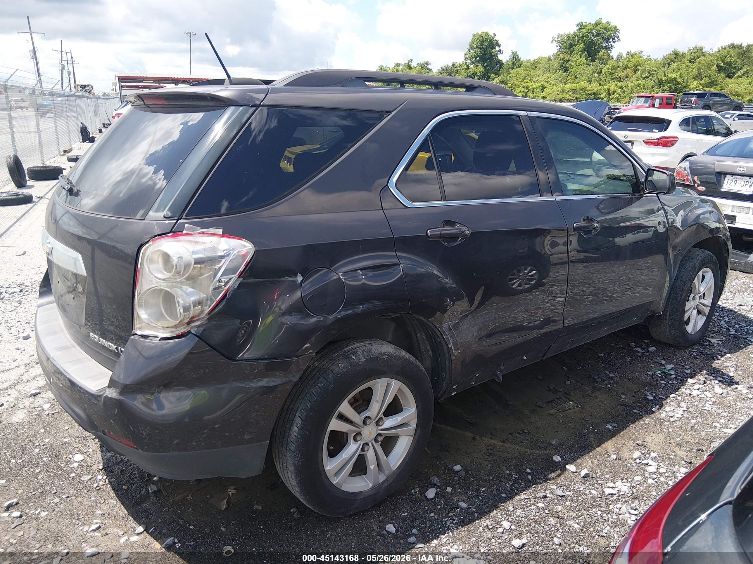 2015 Chevrolet Equinox 1lt Gray vin: 2GNALBEKXF6104696