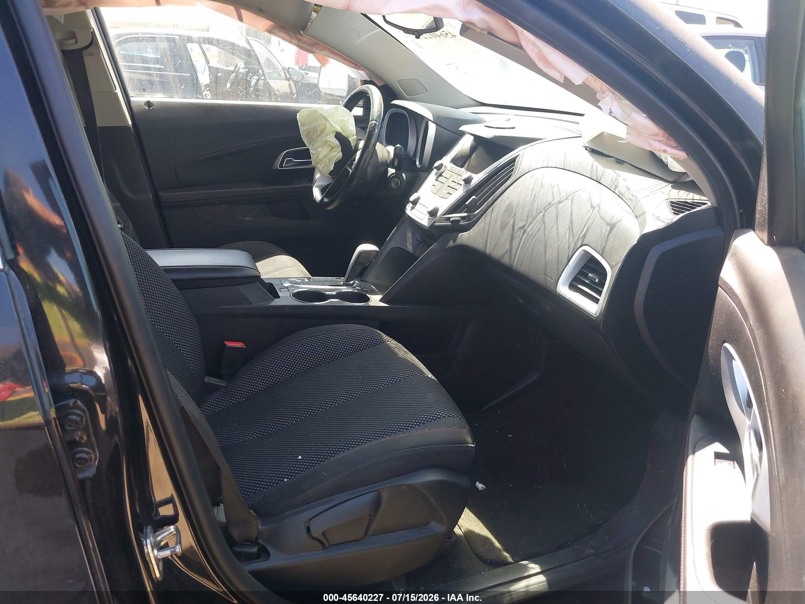2015 Chevrolet Equinox Lt Черный vin: 2GNALBEKXF6123524