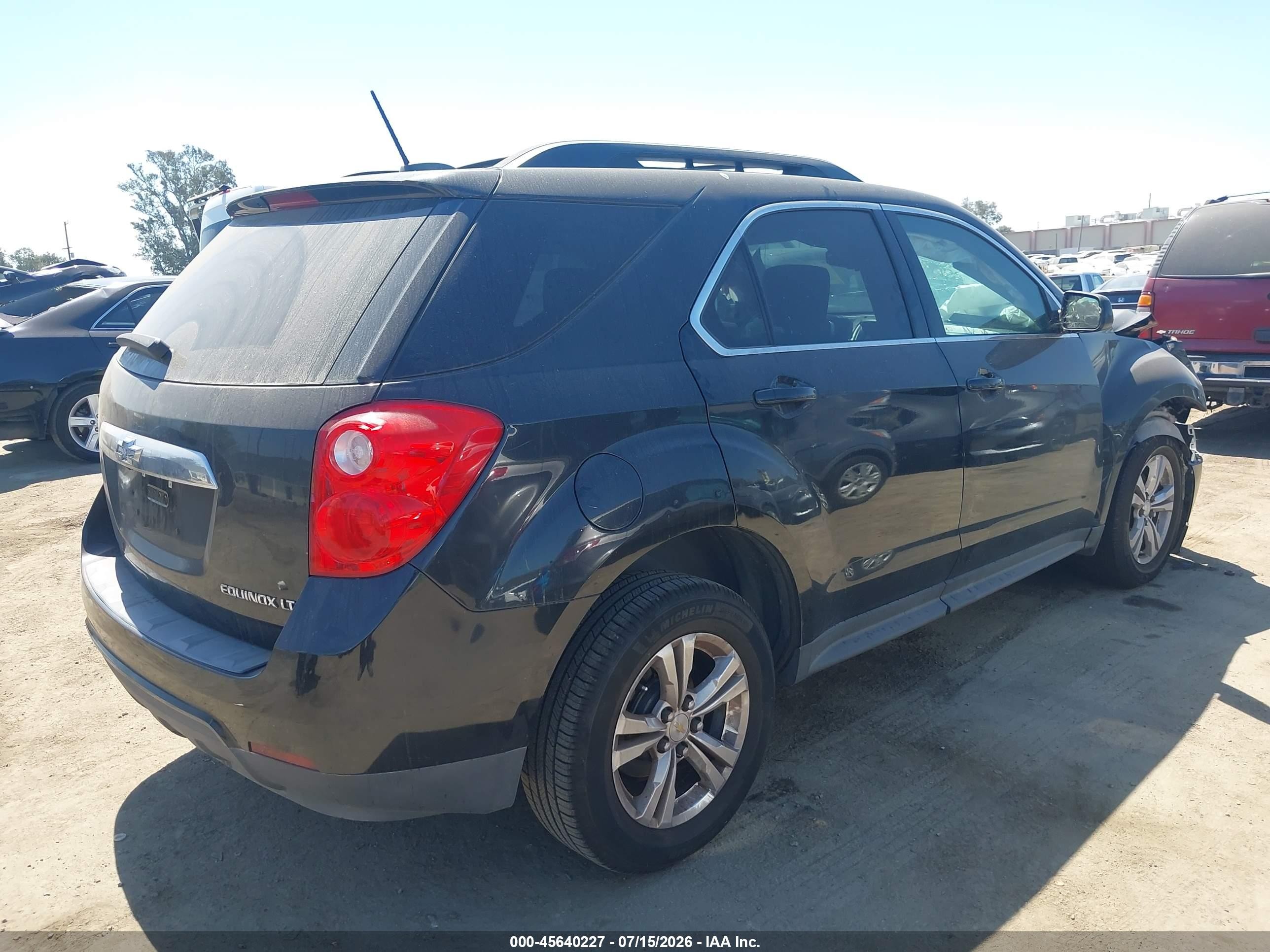 2015 Chevrolet Equinox Lt Черный vin: 2GNALBEKXF6123524