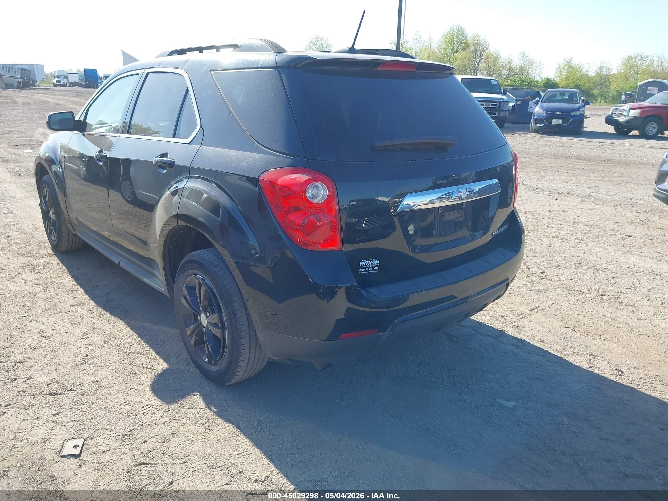 2015 Chevrolet Equinox 1lt Black vin: 2GNALBEKXF6144941