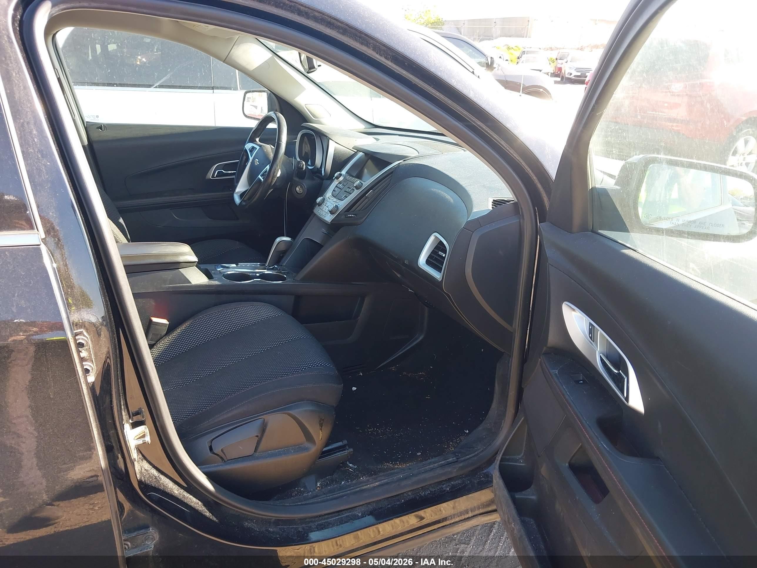 2015 Chevrolet Equinox 1lt Black vin: 2GNALBEKXF6144941