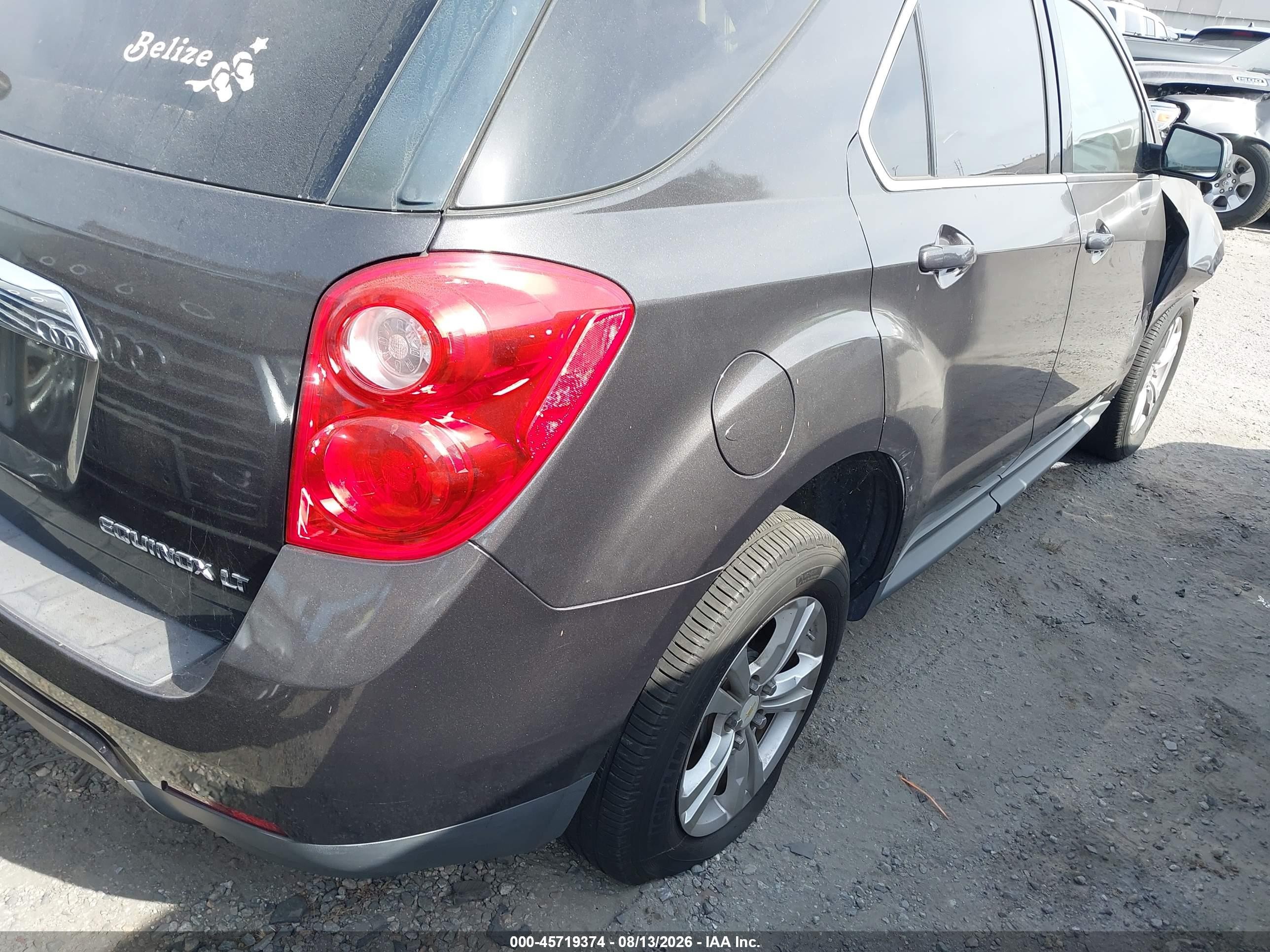 2015 Chevrolet Equinox Lt Black vin: 2GNALBEKXF6153817