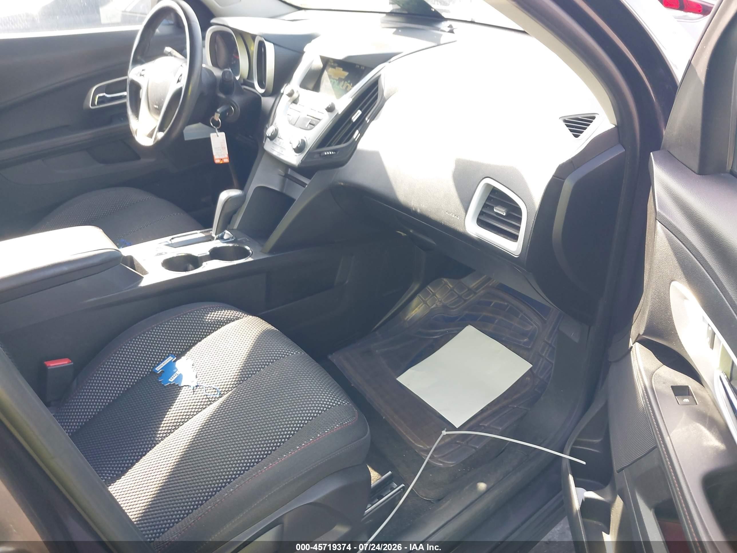 2015 Chevrolet Equinox Lt Black vin: 2GNALBEKXF6153817