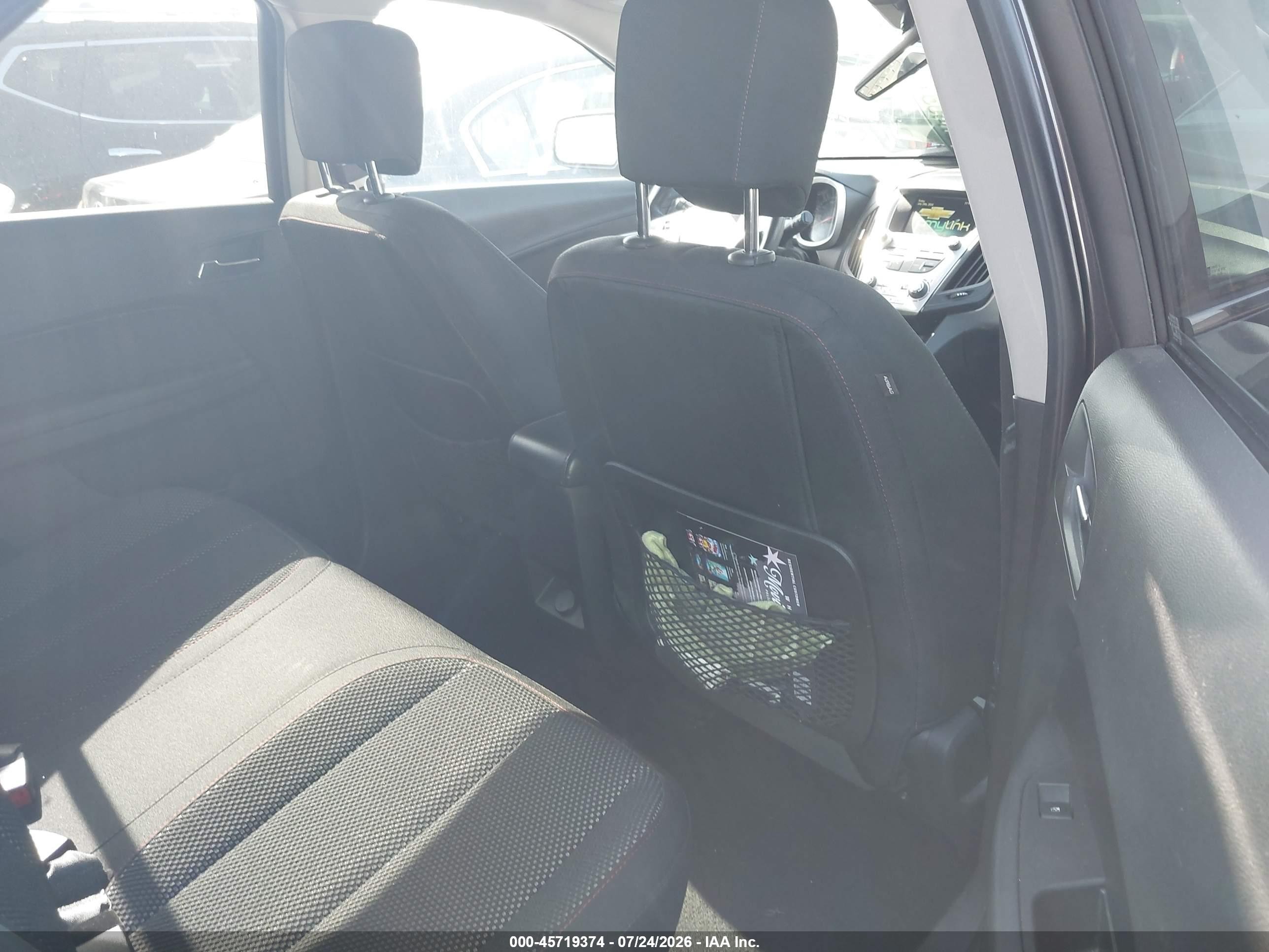 2015 Chevrolet Equinox Lt Black vin: 2GNALBEKXF6153817
