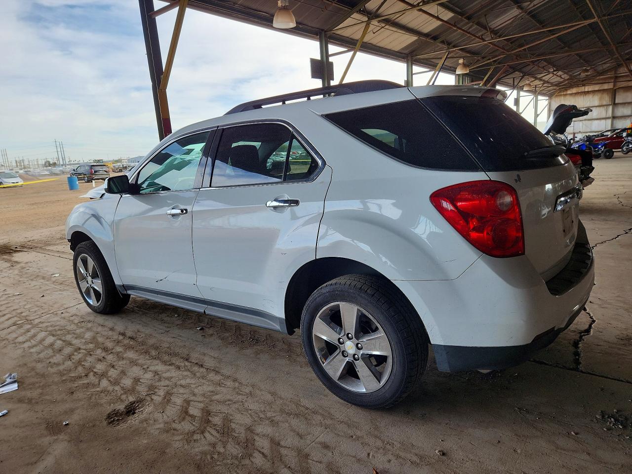2015 Chevrolet Equinox Lt Белый vin: 2GNALBEKXF6243212