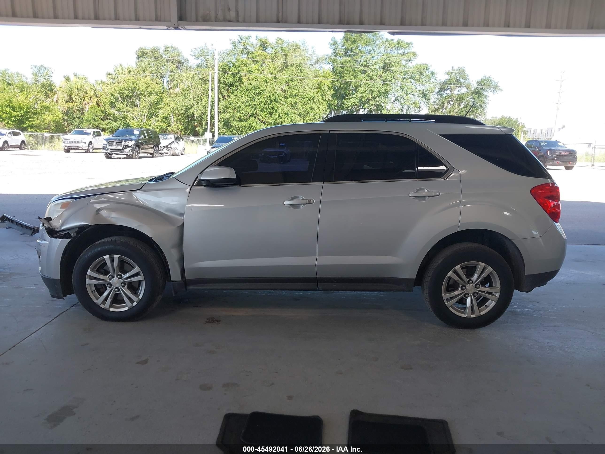 2015 Chevrolet Equinox Lt Silver vin: 2GNALBEKXF6340457