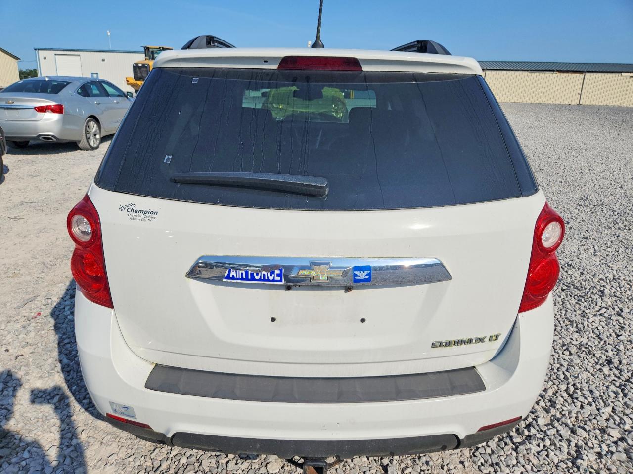 2014 Chevrolet Equinox Lt White vin: 2GNALCEK0E6106672