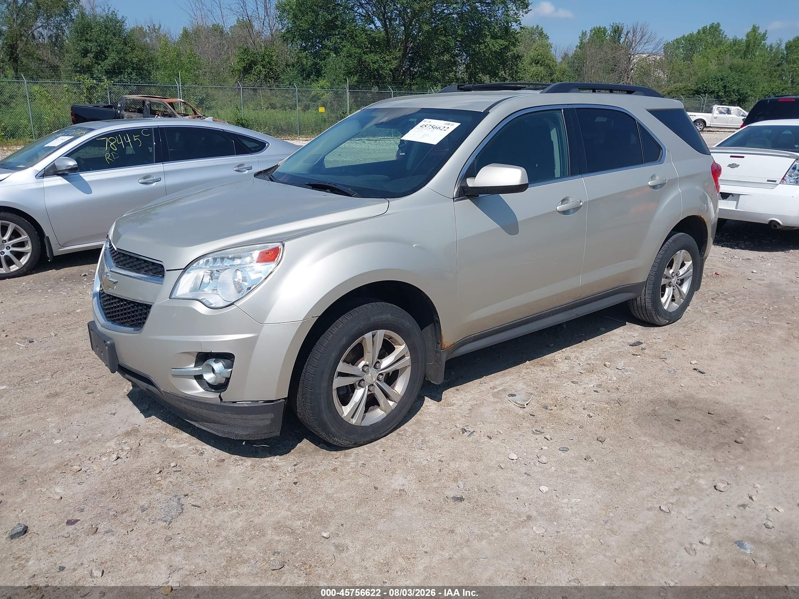 2014 Chevrolet Equinox Lt Silver vin: 2GNALCEK0E6122709